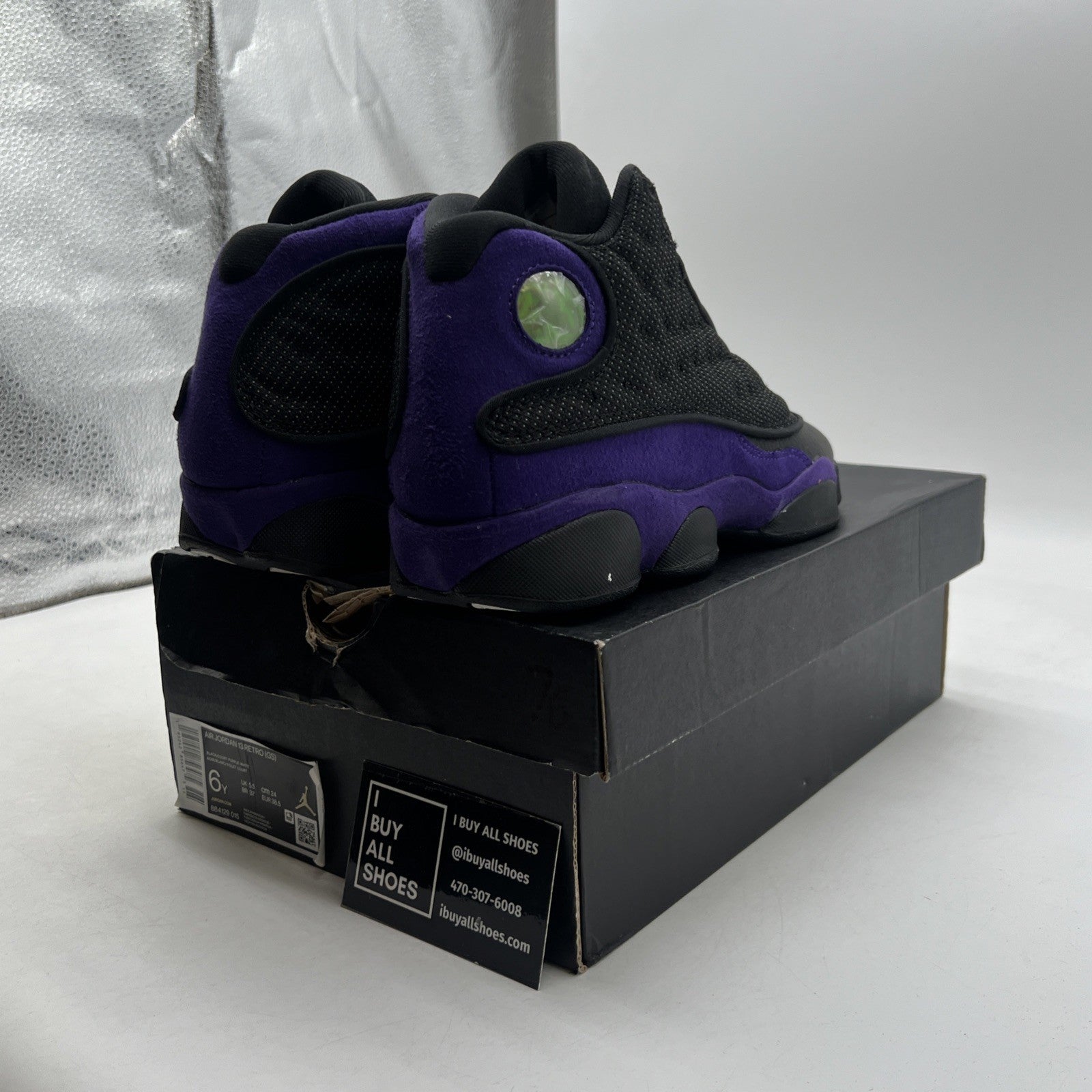 Size 6Y - Air Jordan 13 Retro Mid Court Purple (884129-015)