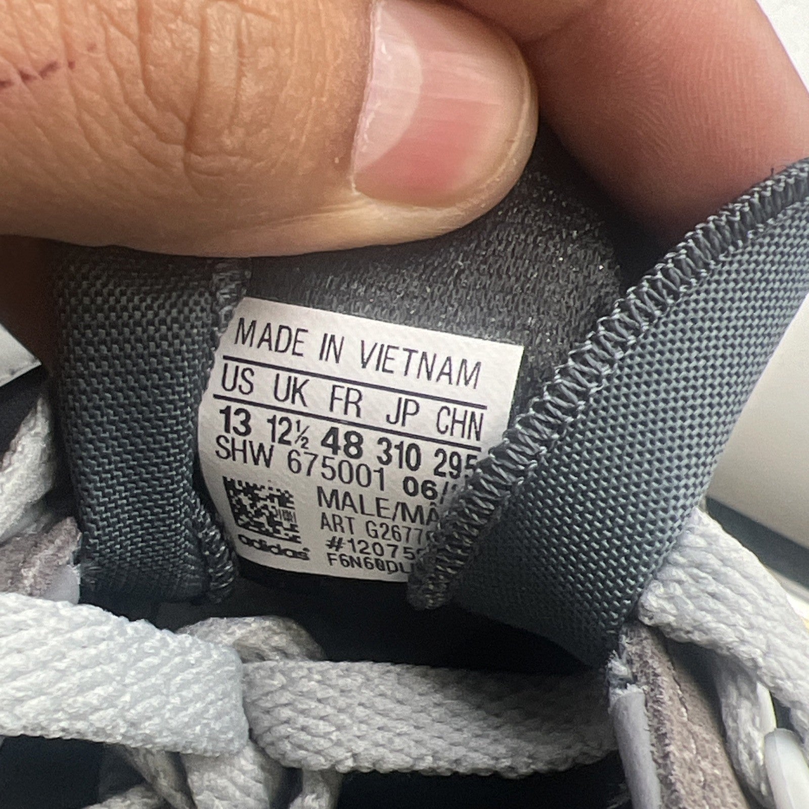 Size 13 - Adidas Boston Super R1 Cool Grey (G26776)