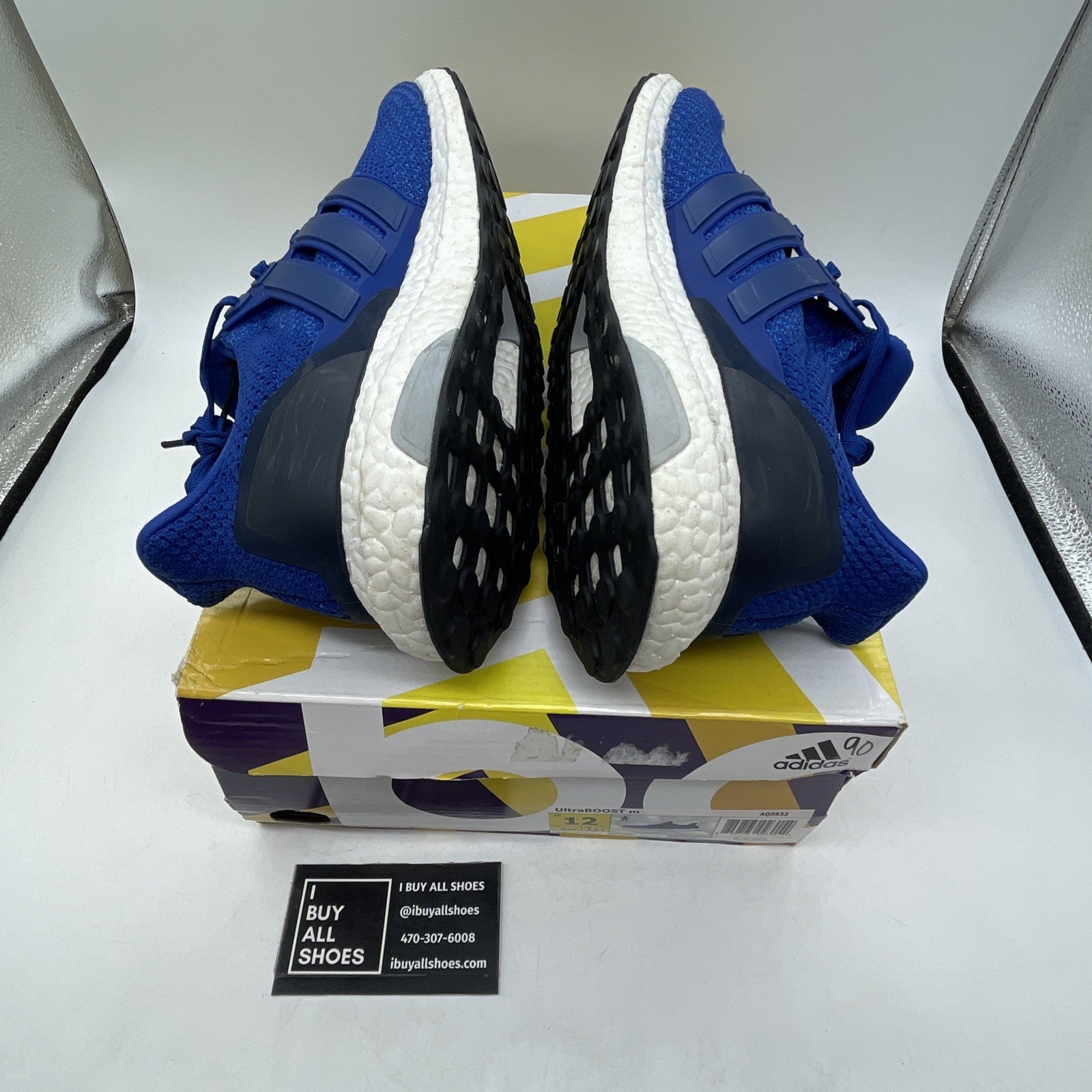 Size 12 - Adidas UltraBoost 2.0 Collegiate Royal (AQ5932)