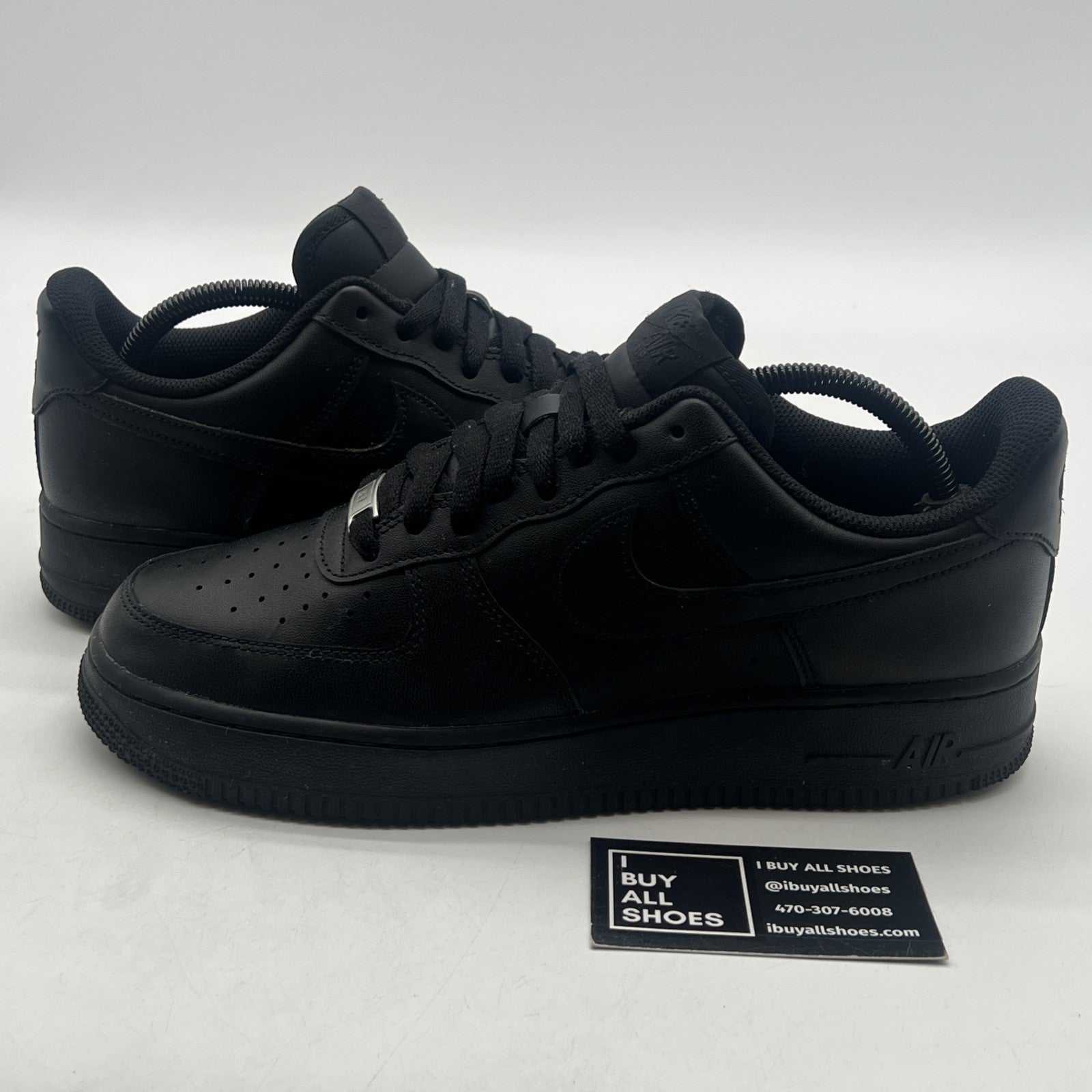 Size 9 - Nike Air Force 1 '07 Low Triple Black (CW2288-001)