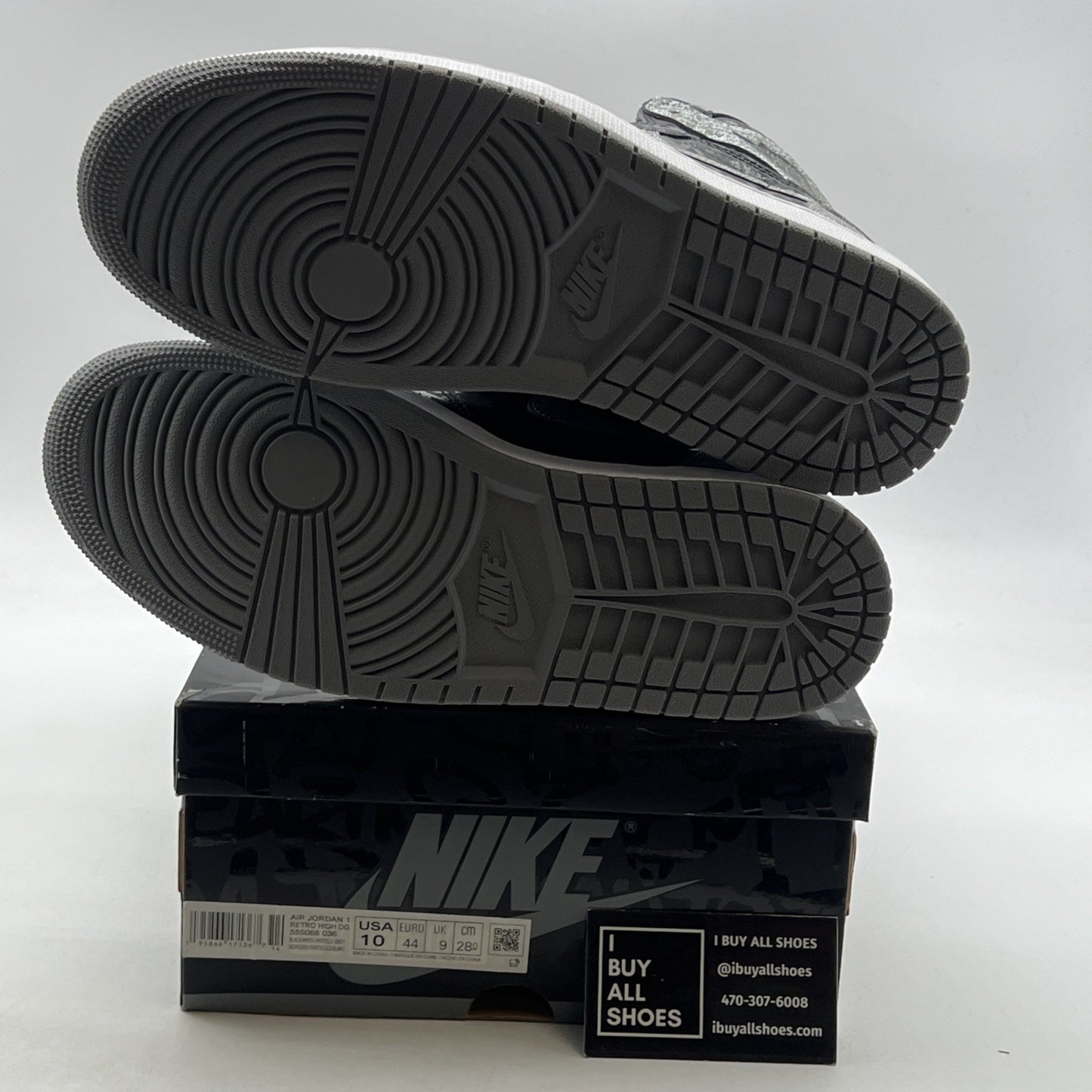 Size 10 - Air Jordan 1 OG High Rebellionaire (555088-036)