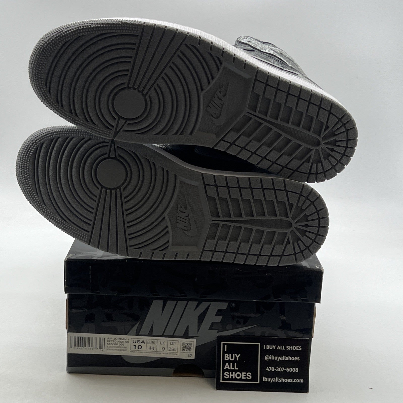 Size 10 - Air Jordan 1 OG High Rebellionaire (555088-036)