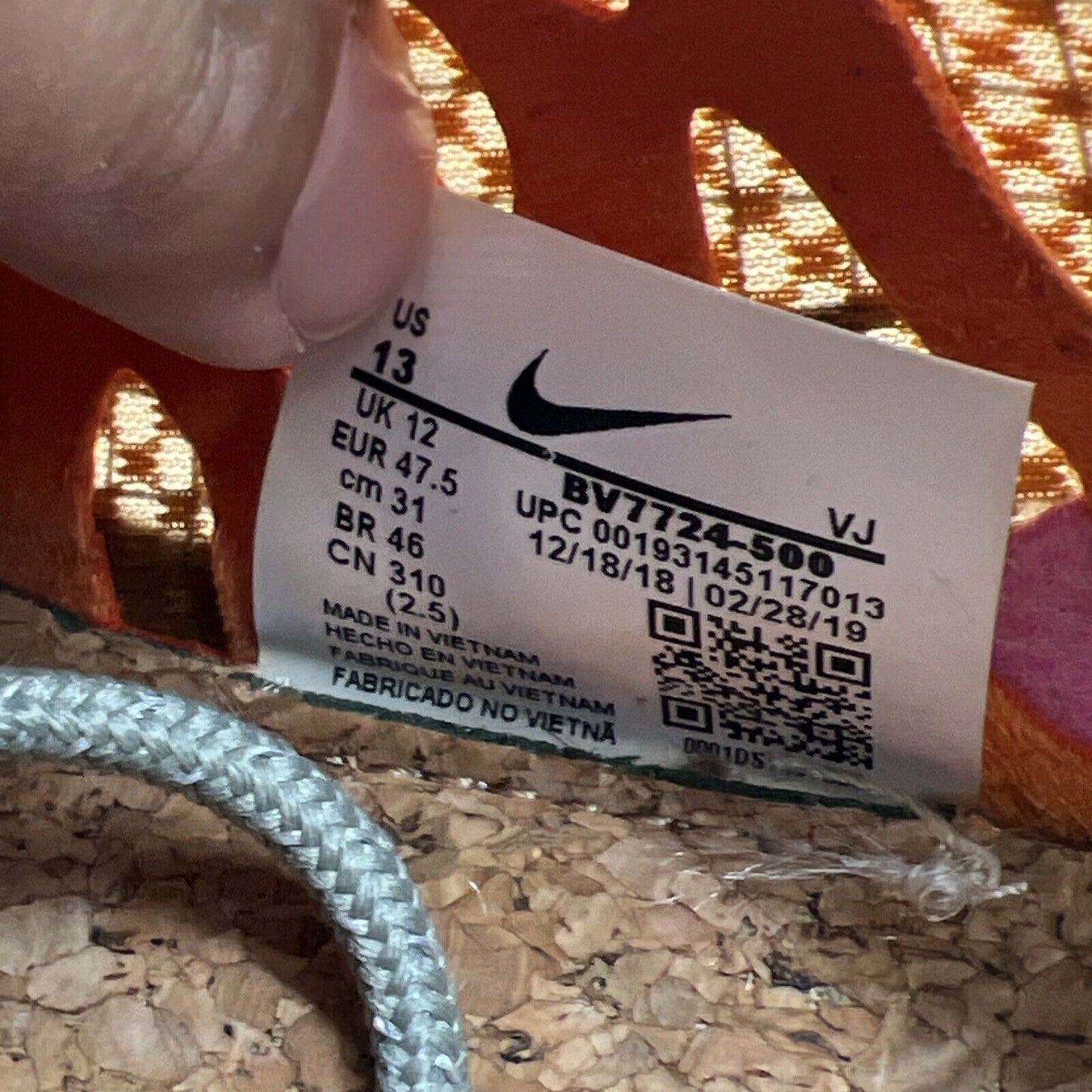Size 13 - Nike Vapor Street PEG SP Plum Dust (BV7724-500)