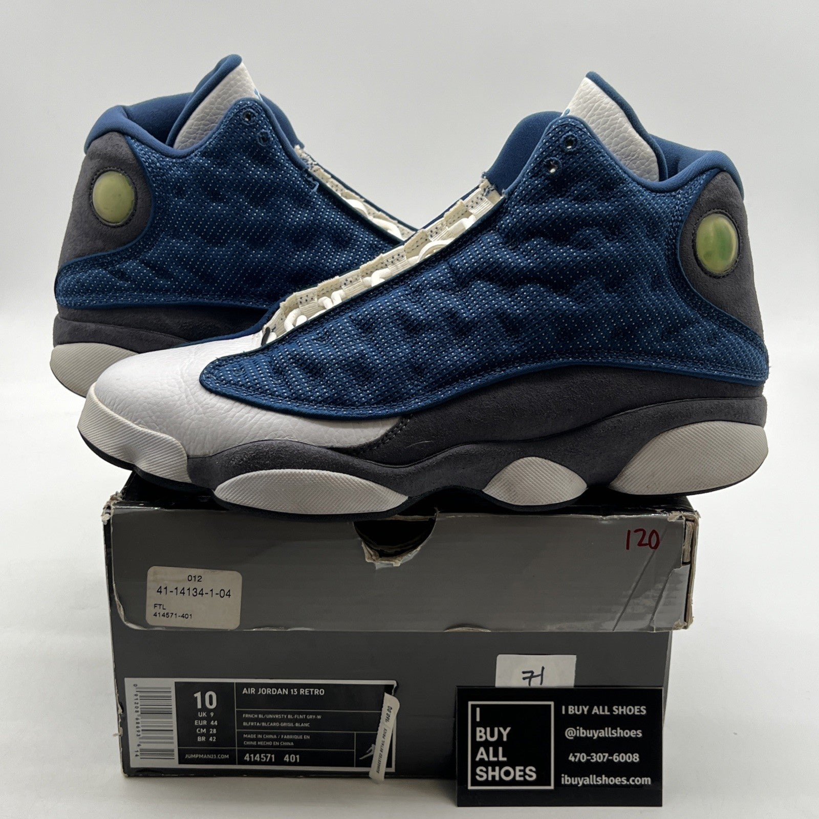 Size 10 - Air Jordan 13 Retro 2010 Flint (414571-401)