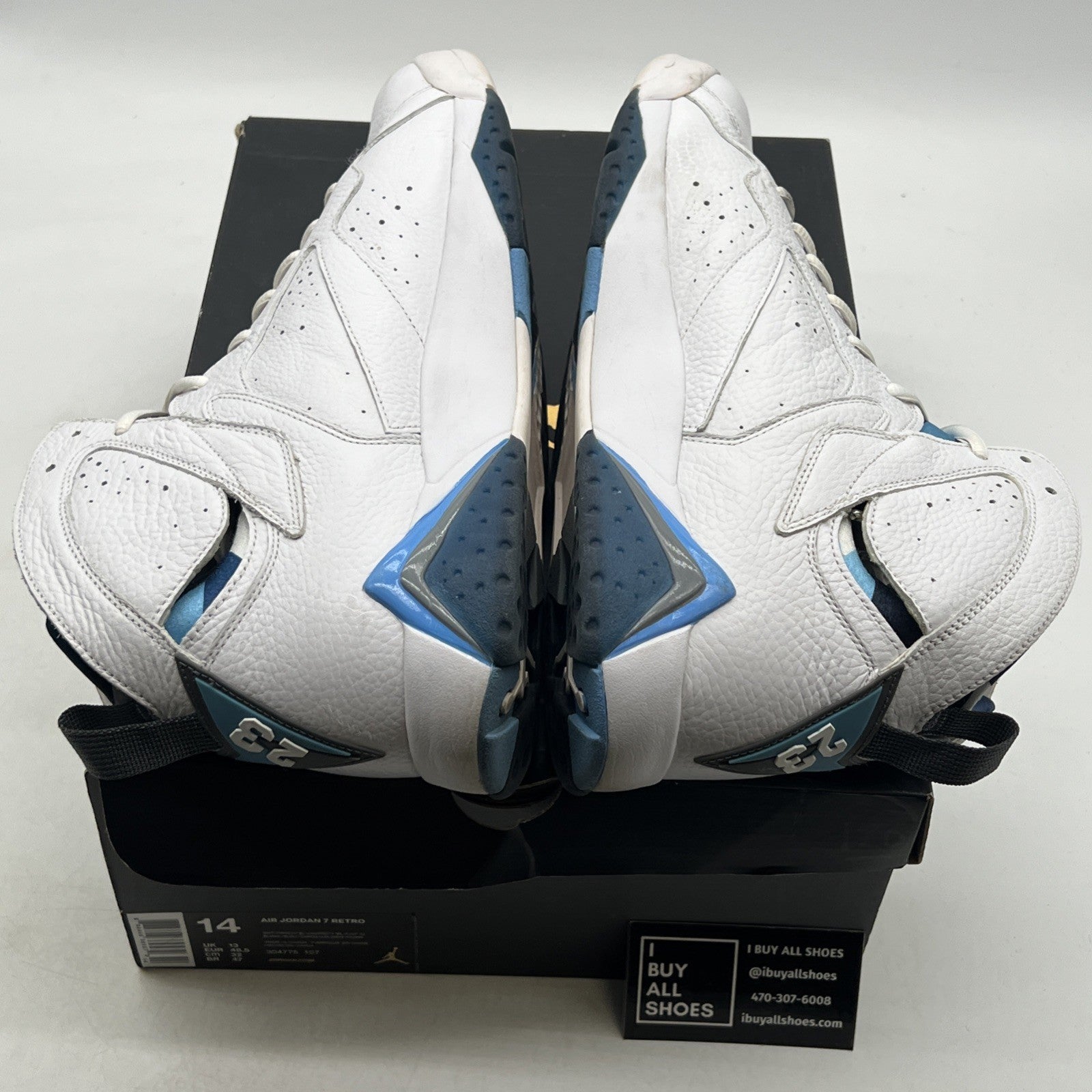 Size 14 - Air Jordan 7 Retro 2015 French Blue (304775-107)