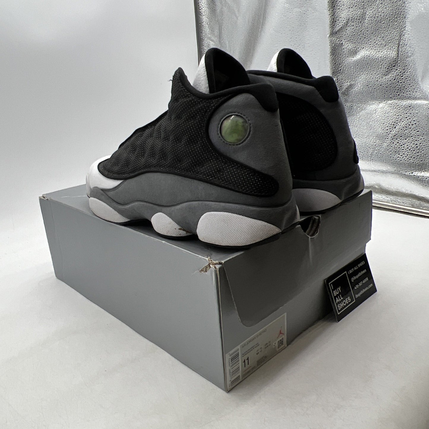 Size 11 - Air Jordan 13 Retro Black Flint DJ5082-060)