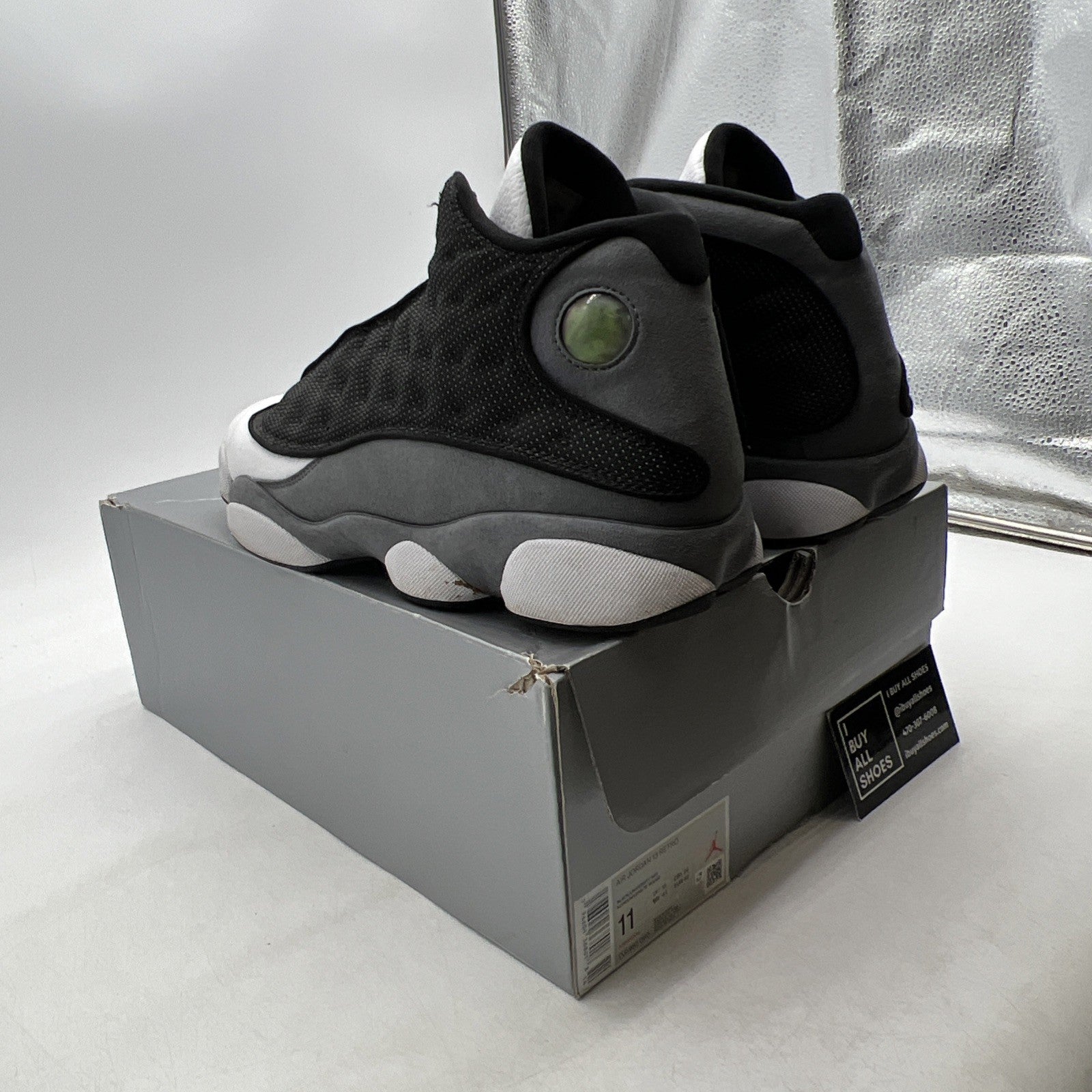 Size 11 - Air Jordan 13 Retro Black Flint DJ5082-060)