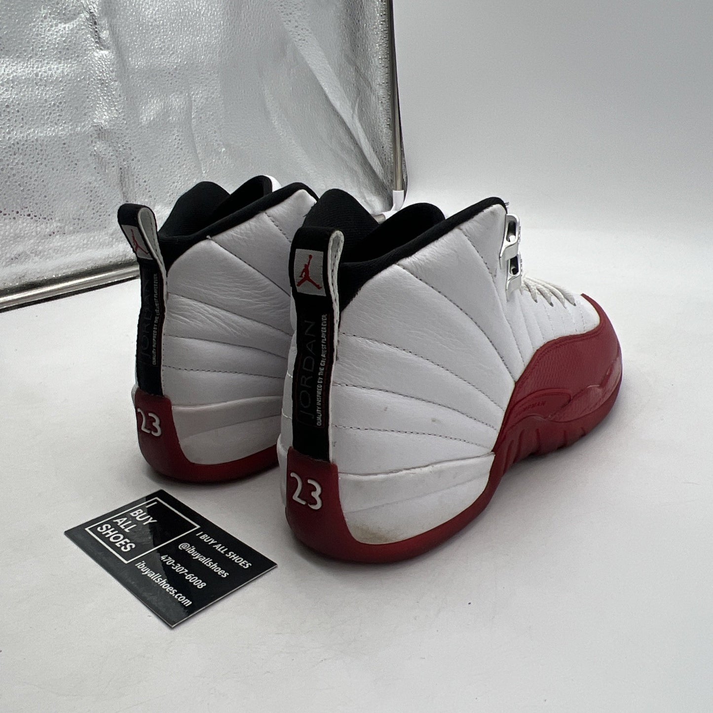 Size 6.5Y - Air Jordan 12 Retro 2023 Mid Cherry (153265-116)