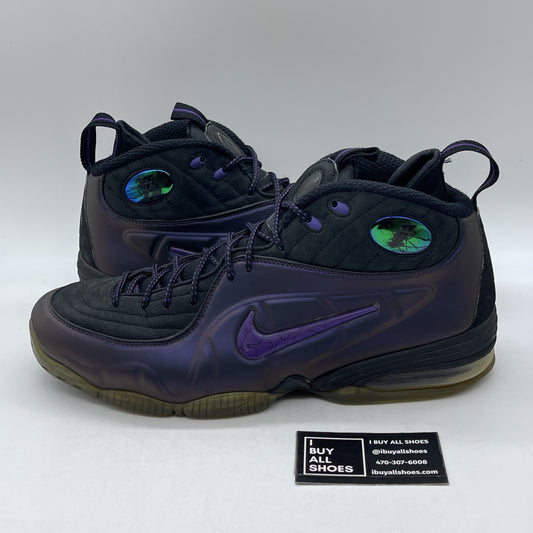 Size 13 - Nike 1/2 Cent Eggplant Black Purple Suede Leather (344646-500)