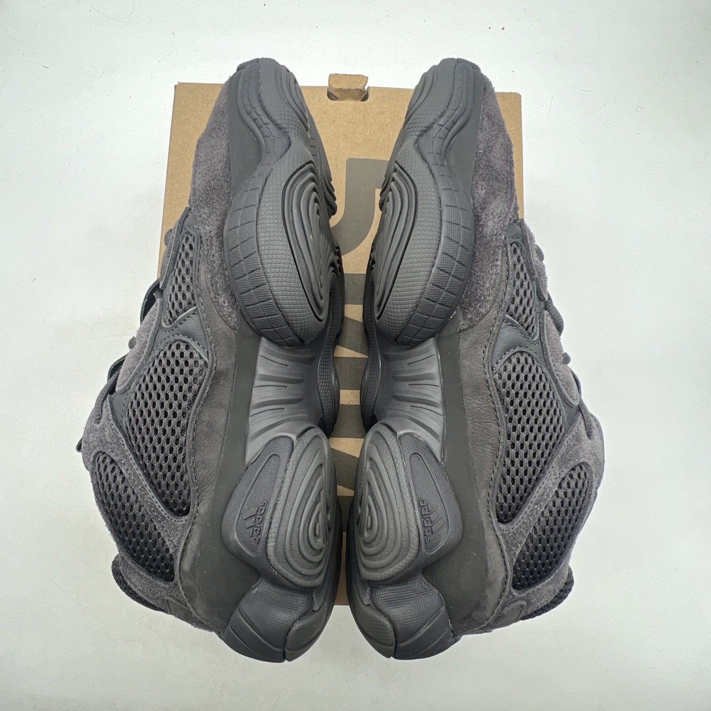 Size 10 - adidas Yeezy 500 Low Utility Black (F36640)