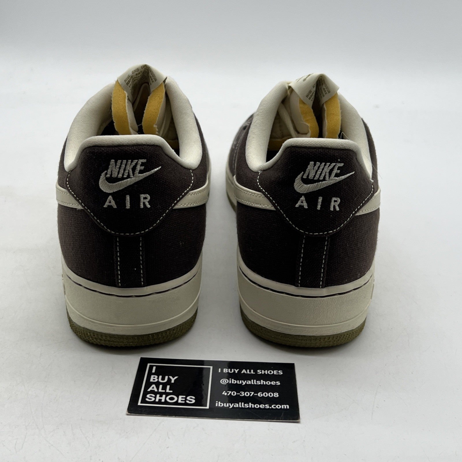 Size 14 - Nike Air Force 1 '07 Premium Low Baroque Brown (CI349-201)