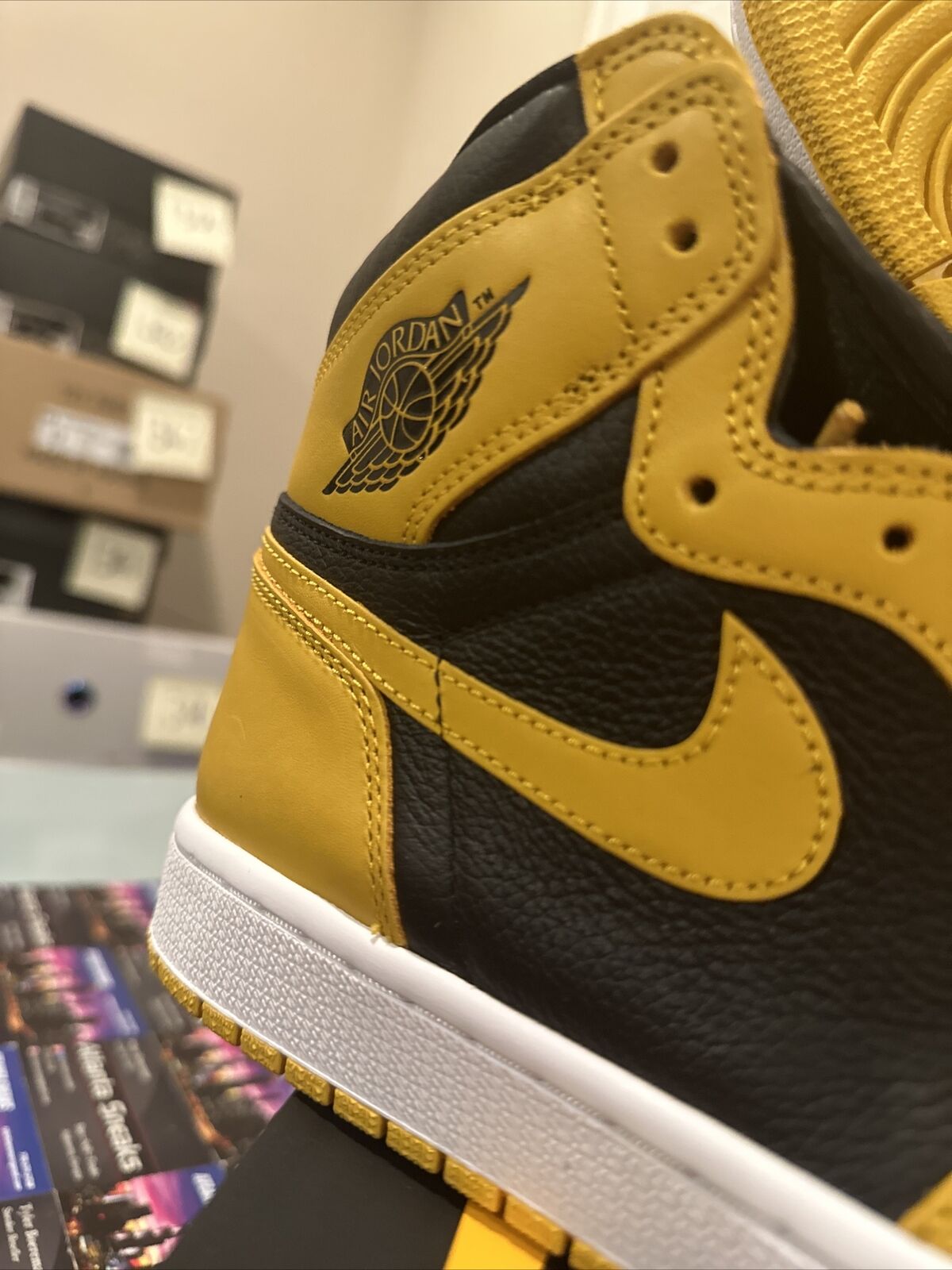 Size 9.5 - Jordan 1 High Retro OG Pollen