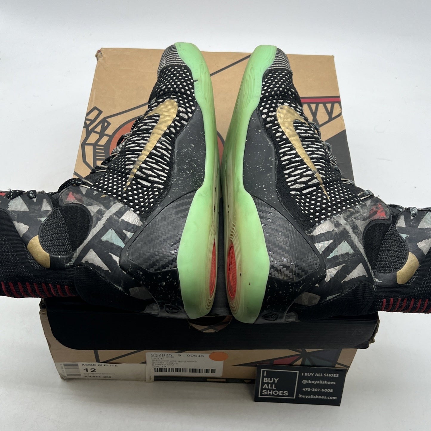 Size 12 - Nike Kobe 9 Elite NOLA Gumbo League - Maestro (630847-002)