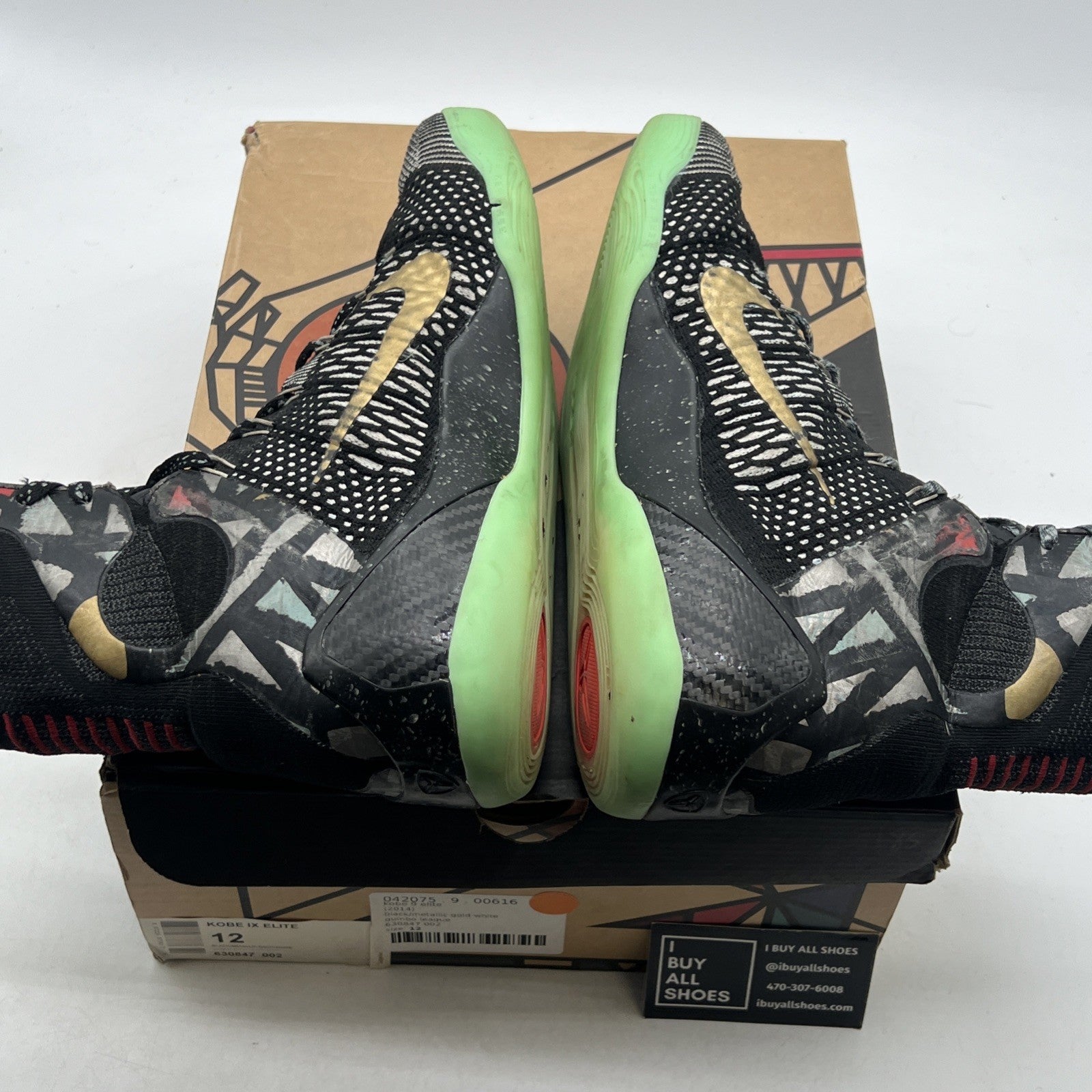 Size 12 - Nike Kobe 9 Elite NOLA Gumbo League - Maestro (630847-002)