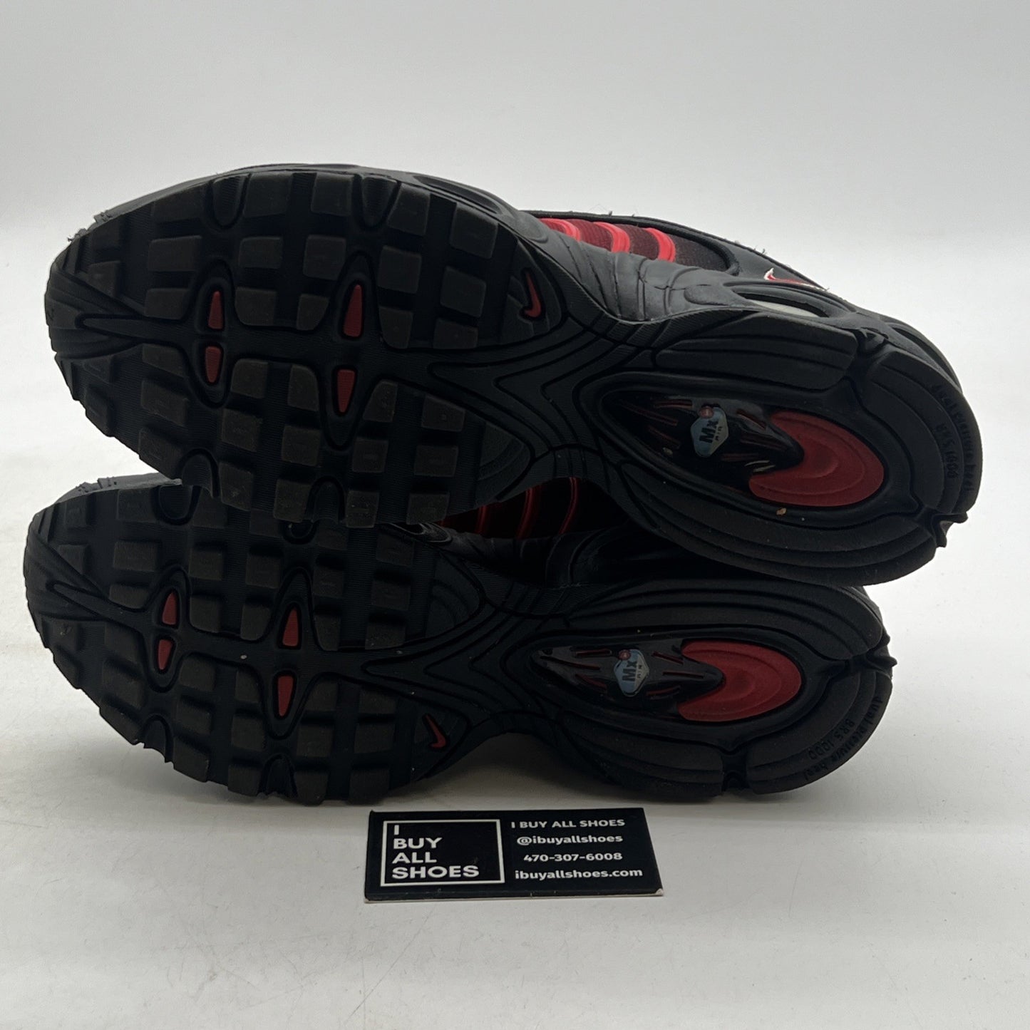 Size 8 - Nike Air Max Tailwind 4 University Red Black Mens (CD0456-600)