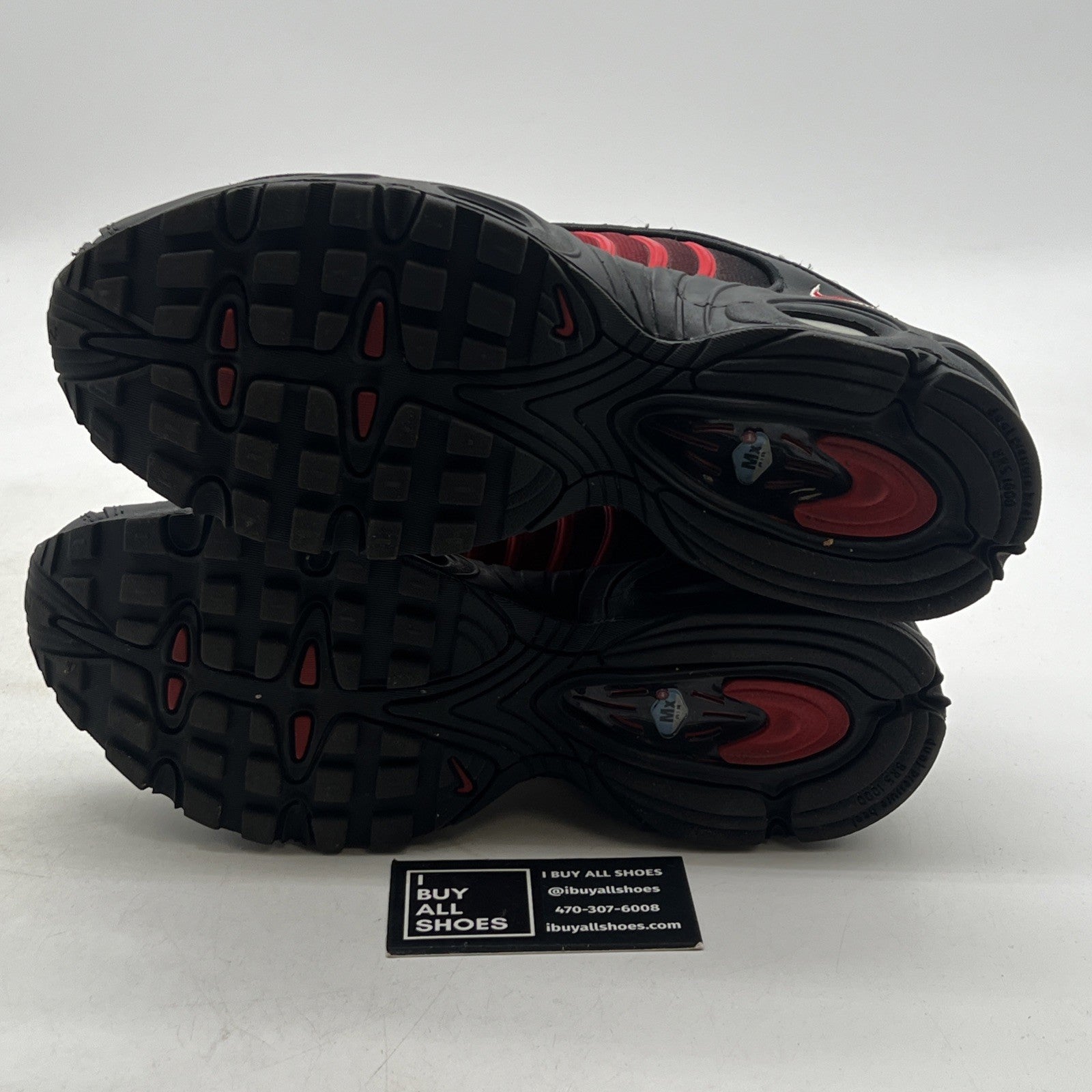 Size 8 - Nike Air Max Tailwind 4 University Red Black Mens (CD0456-600)