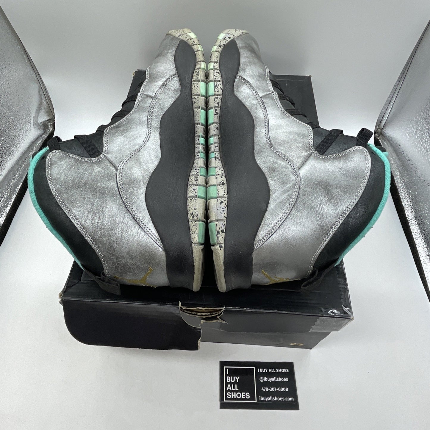 Size 11.5 - Air Jordan 10 Retro Lady Liberty (705178-045)