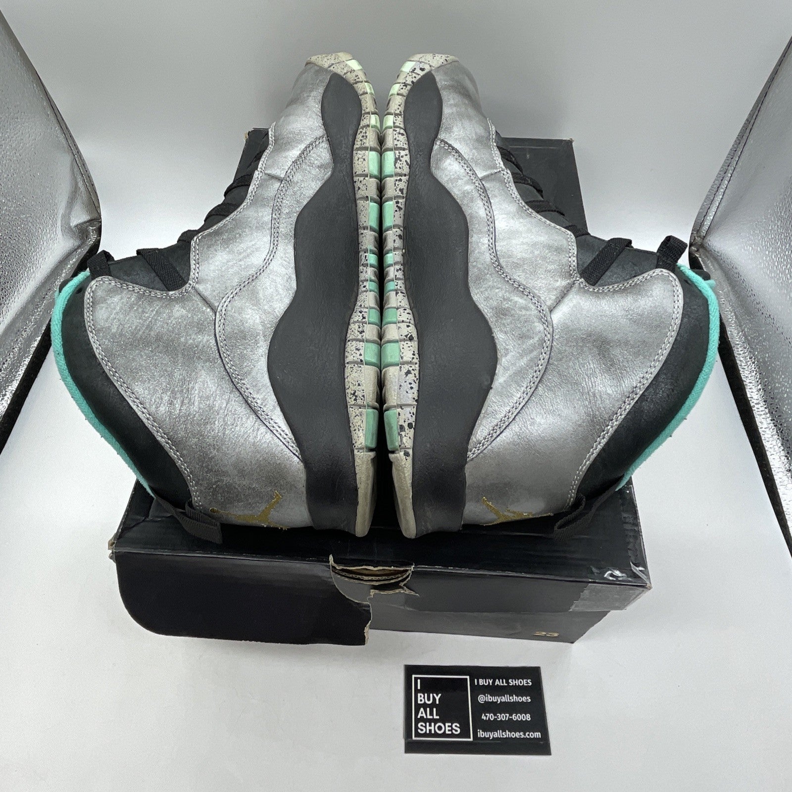 Size 11.5 - Air Jordan 10 Retro Lady Liberty (705178-045)