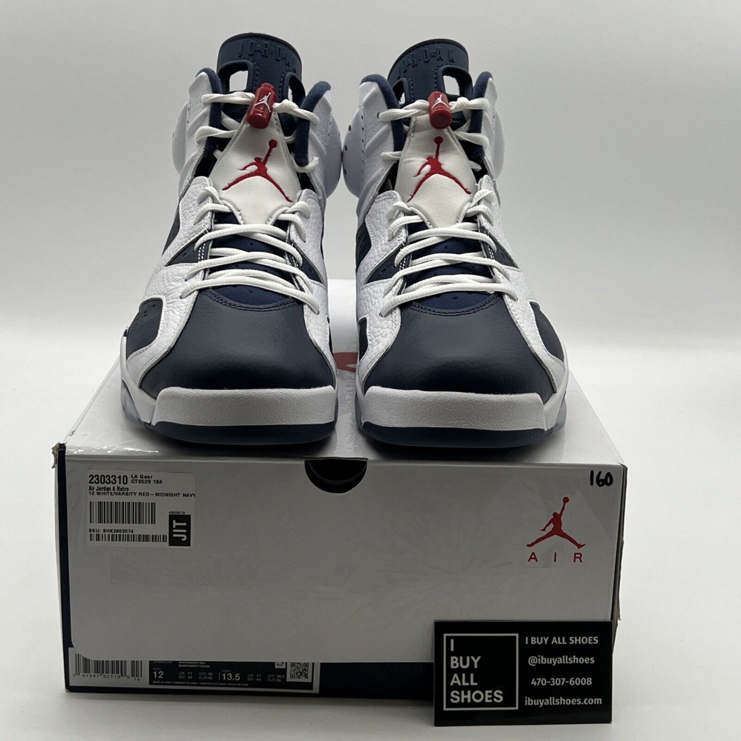 Size 12 - Air Jordan 6 Retro 2024 Olympic (CT8529-164)