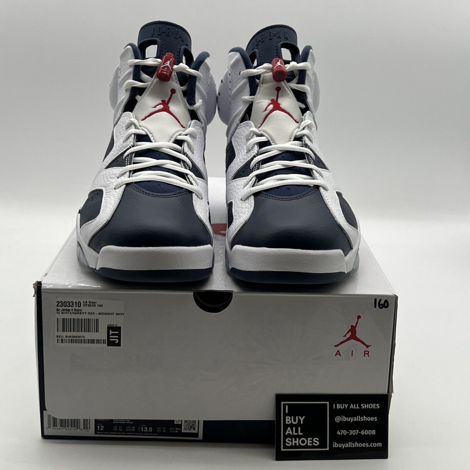 Size 12 - Air Jordan 6 Retro 2024 Olympic (CT8529-164)