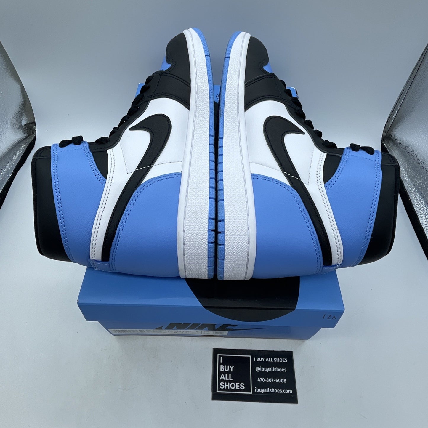 Size 8 - Air Jordan 1 Retro OG High UNC Toe (DZ5485-400)