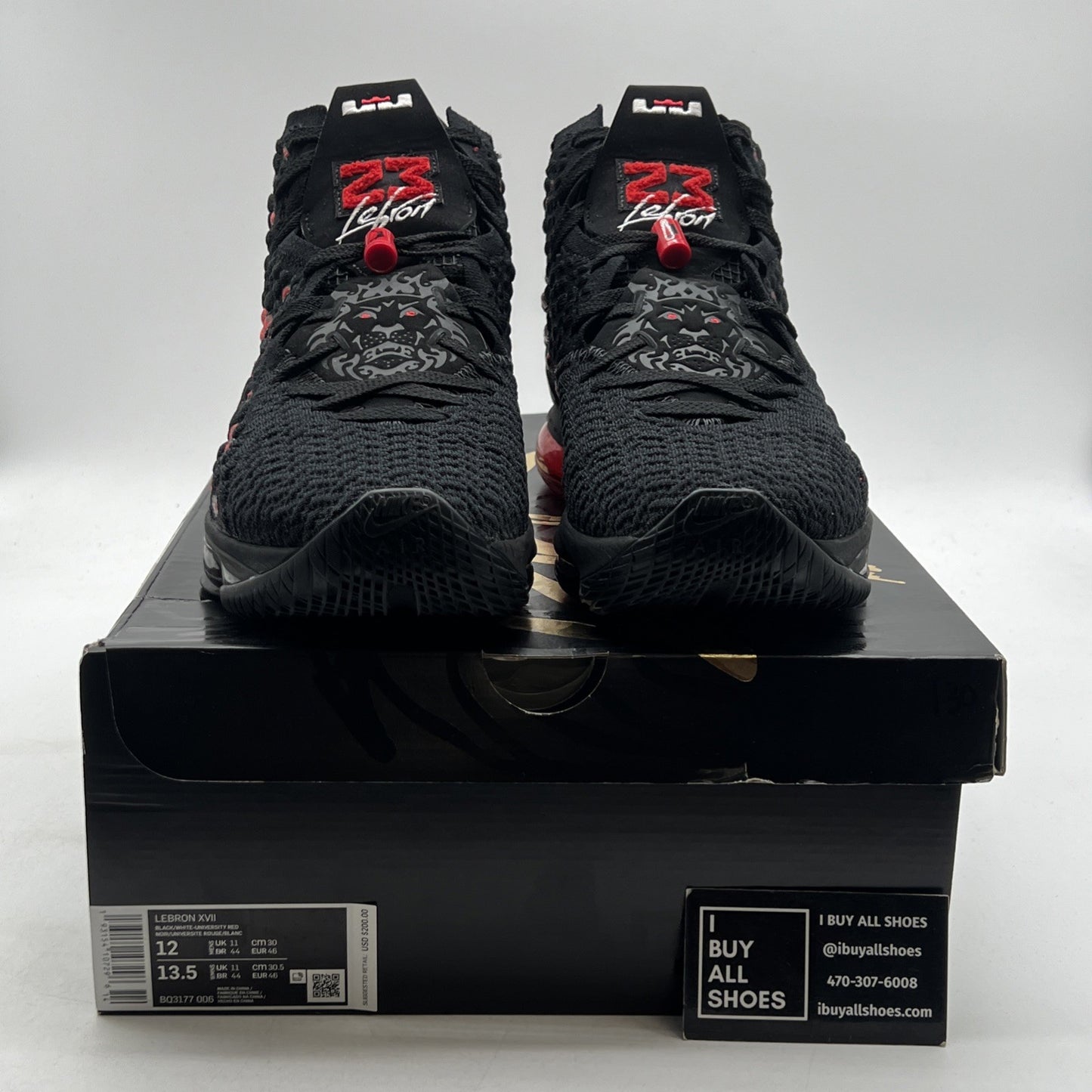 Size 12 - Nike LeBron 17 Infrared VI (BQ3177-006)