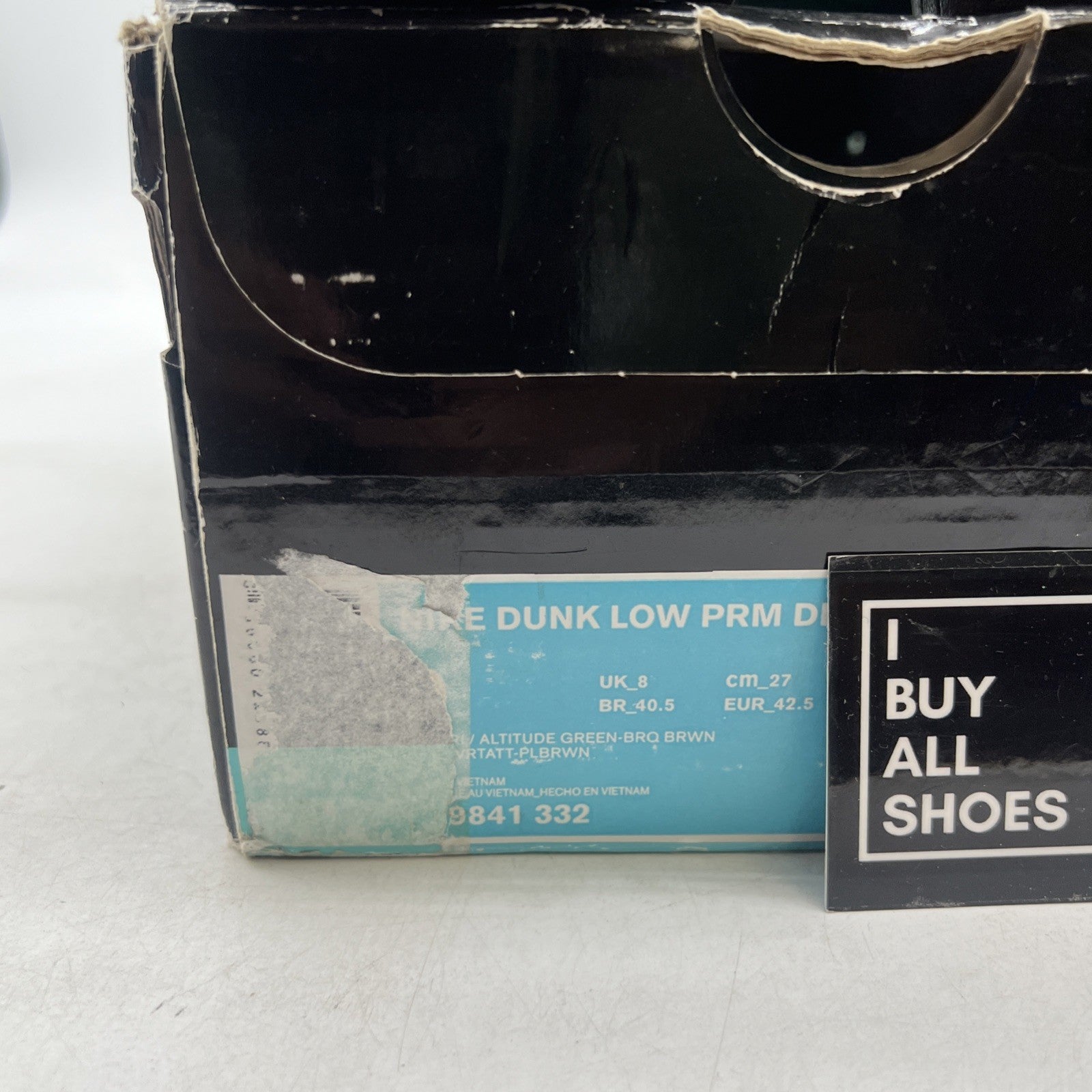 Size 9 - Nike SB Dunk Low de la soul 2015 (789841-332)