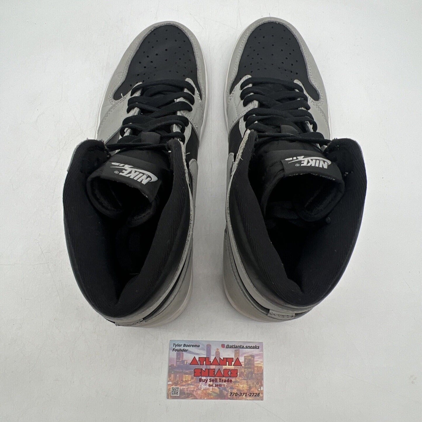 Size 12 - Jordan 1 Retro OG High Shadow 2.0 Leather Suede (575441-035)