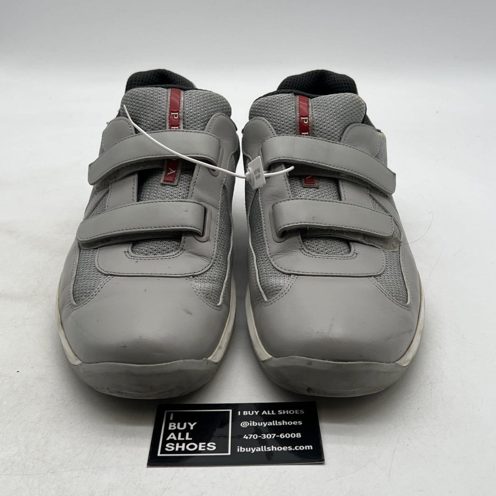 Size 11 - PRADA AMERICAS CUP SNEAKERS