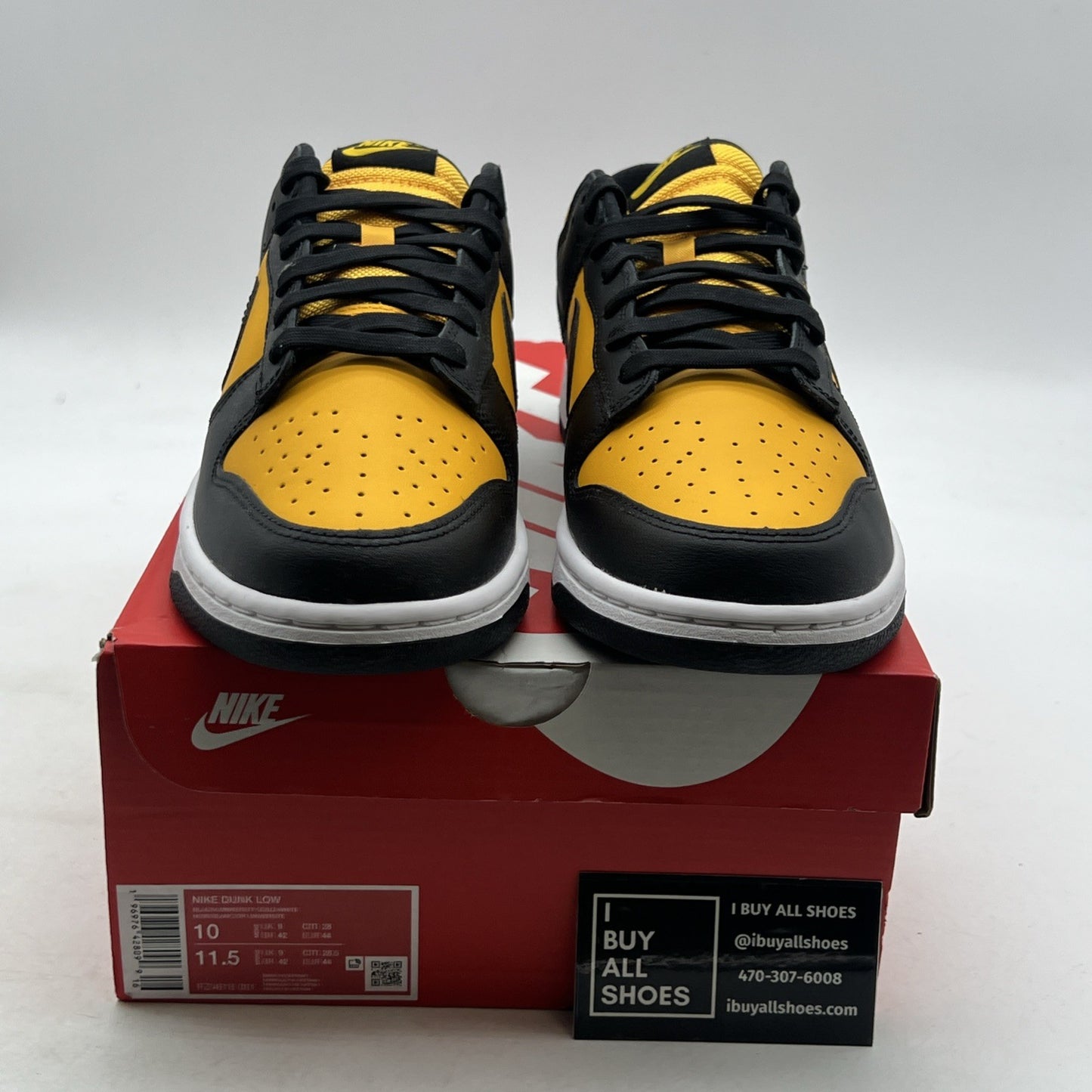 Size 10 - Nike Dunk Low Reverse Goldenrod (FZ4618-001)