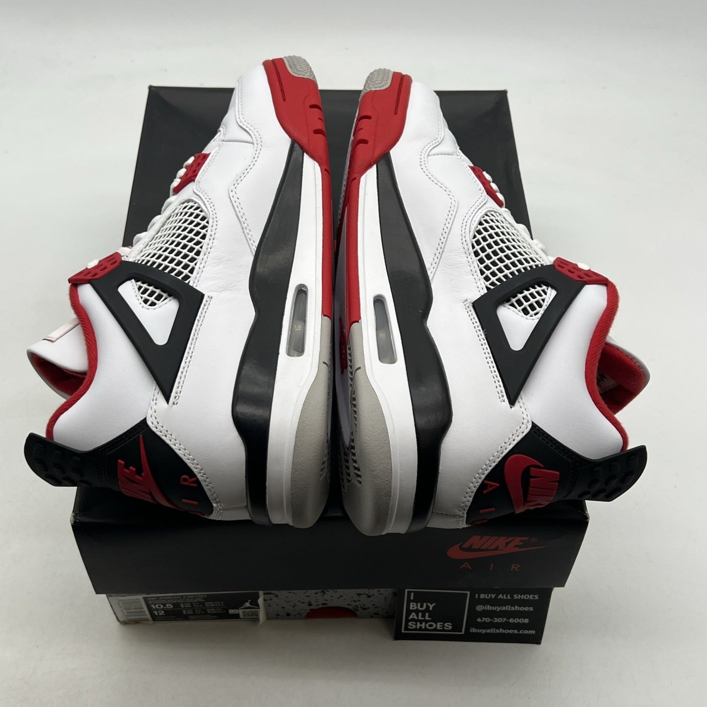 Size 10.5 - Air Jordan 4 Retro OG Mid Fire Red (DC7770-160)