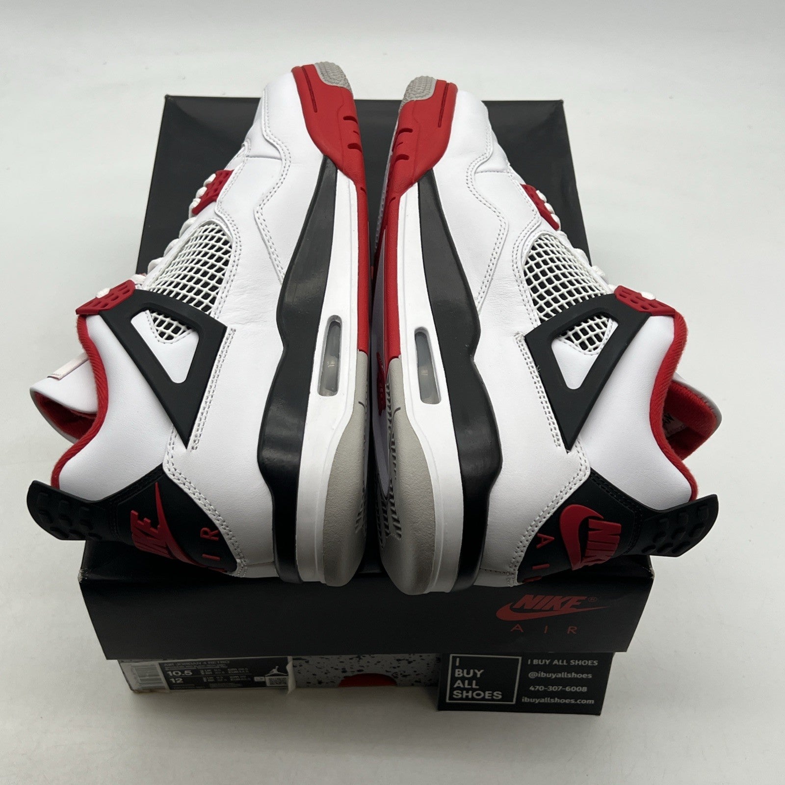 Size 10.5 - Air Jordan 4 Retro OG Mid Fire Red (DC7770-160)