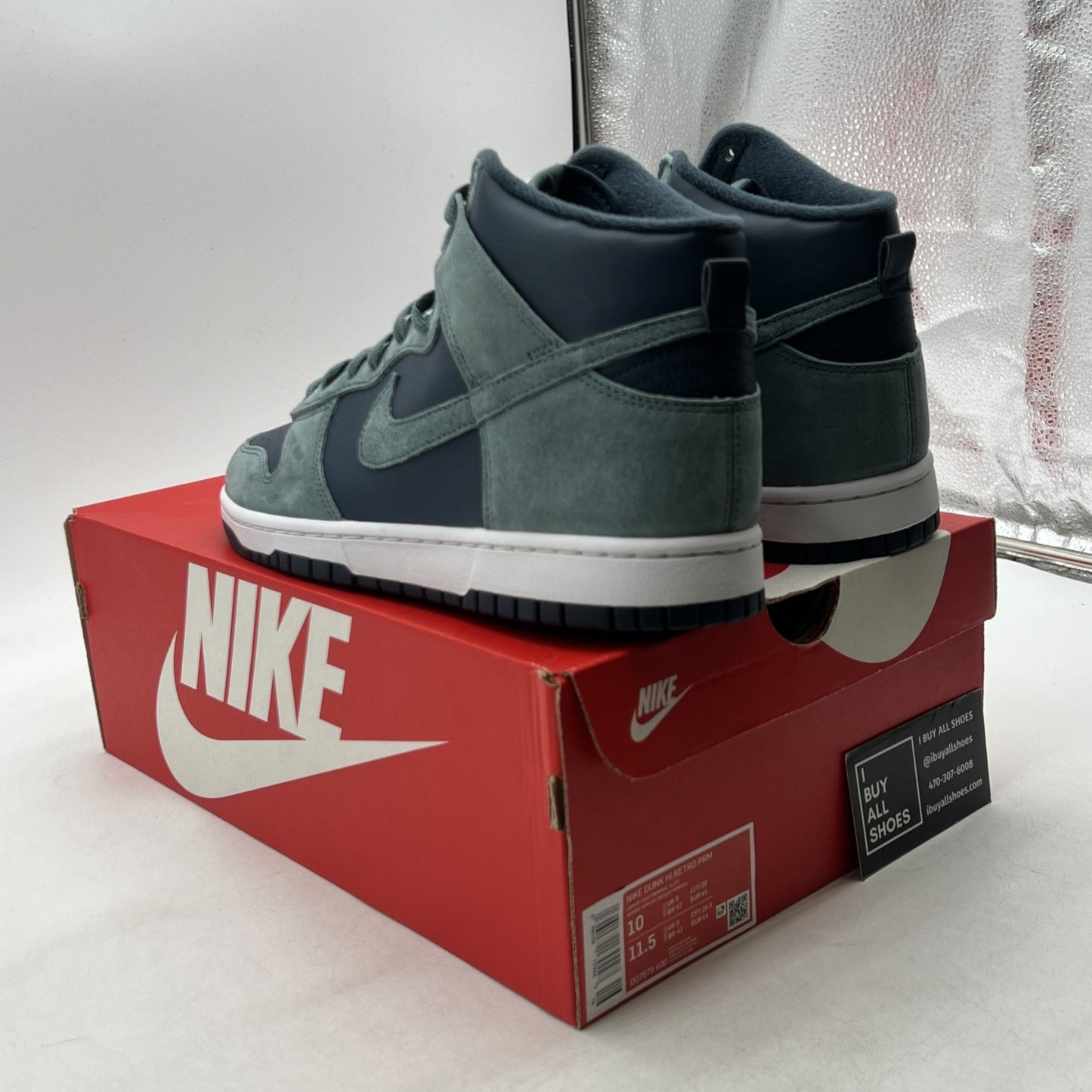 Size 10 - Nike Dunk High Armory Navy (DQ7679-400)
