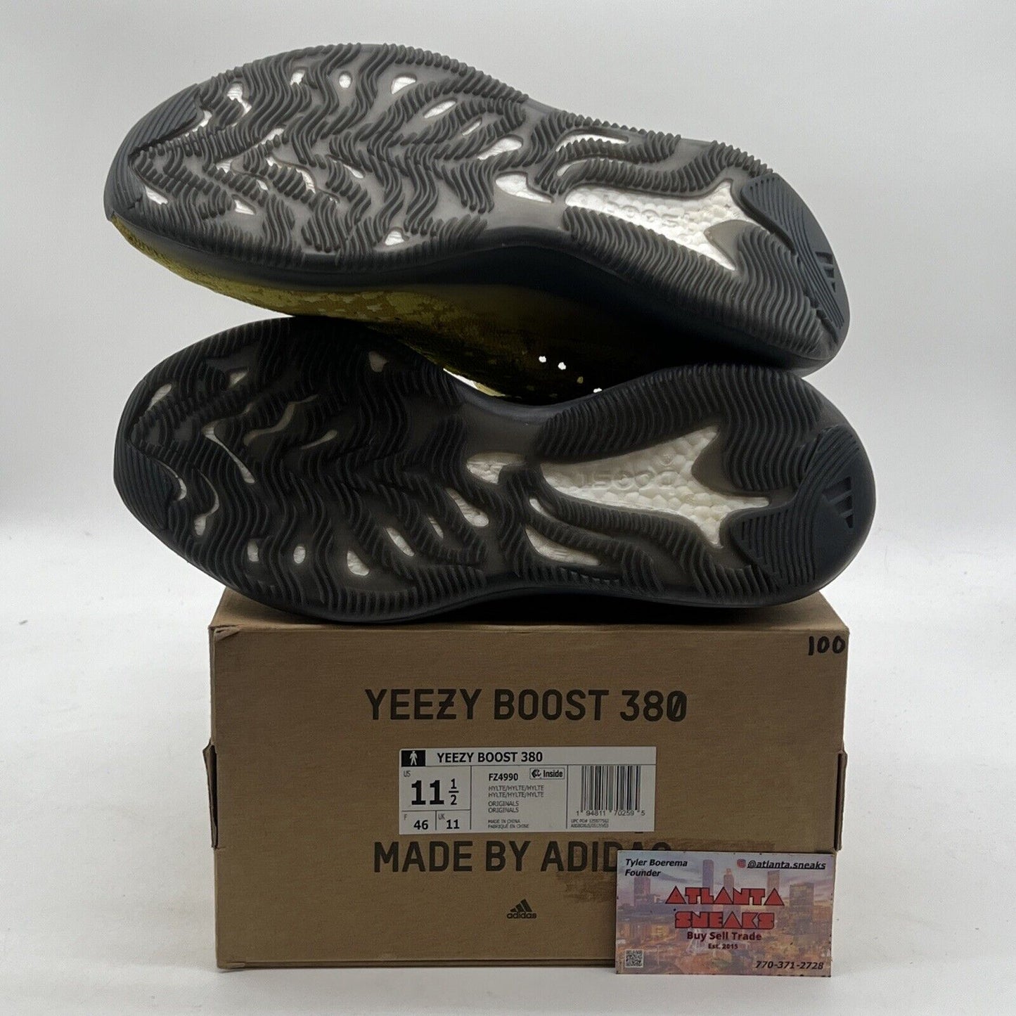 Size 11.5 - adidas Yeezy Boost 380 Hylte (FZ4990)