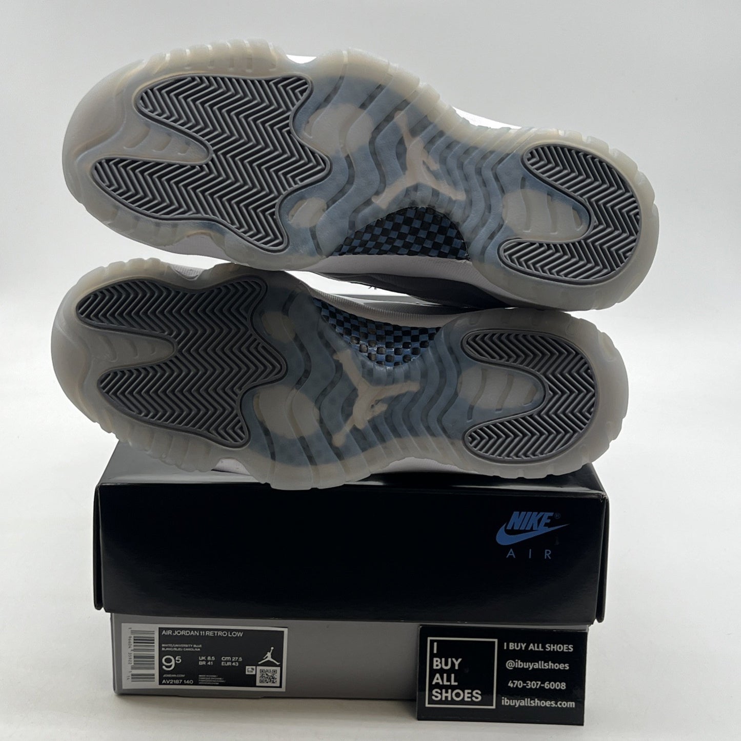 Size 9.5 - Air Jordan 11 Retro Low Cement Grey (AV2187-140)