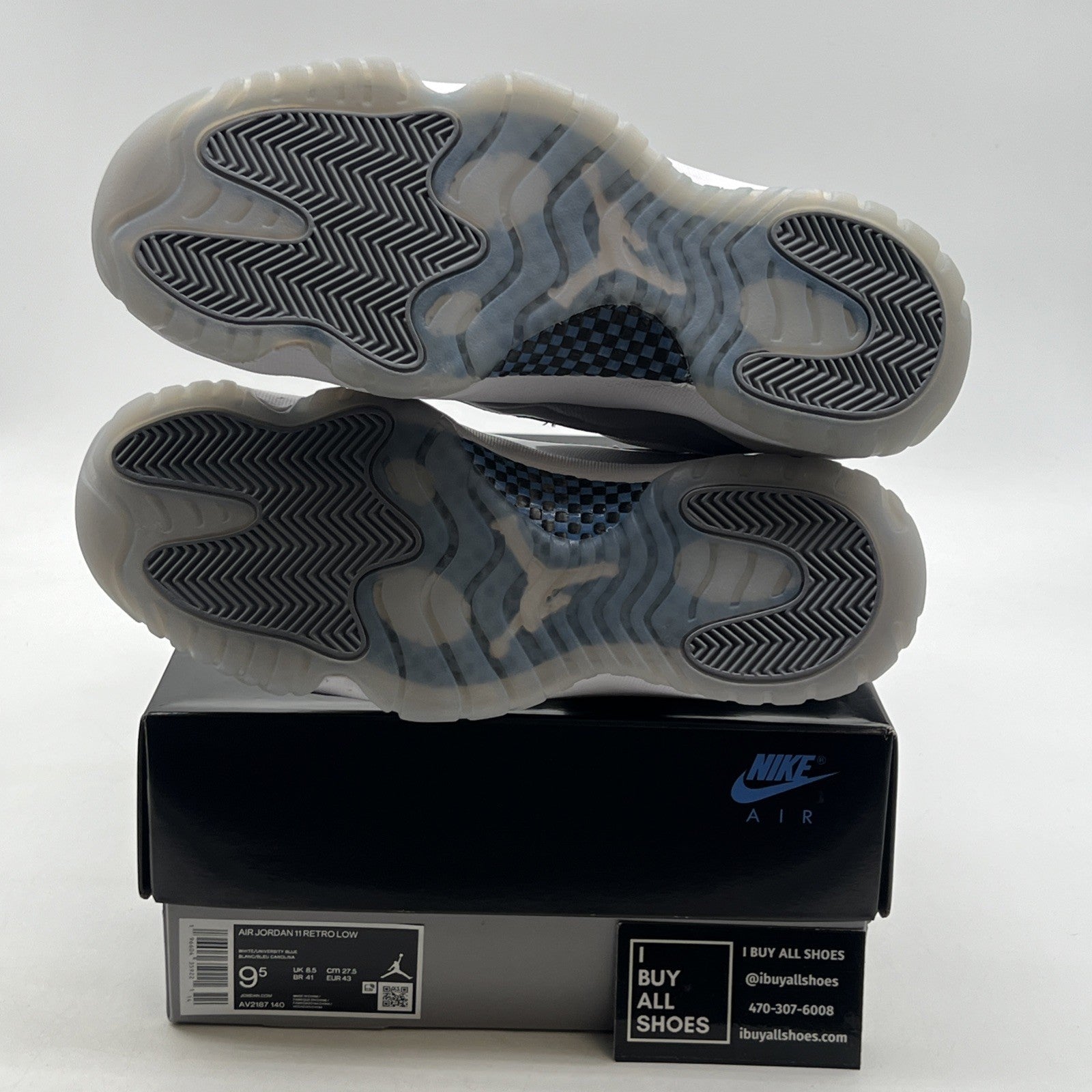 Size 9.5 - Air Jordan 11 Retro Low Cement Grey (AV2187-140)