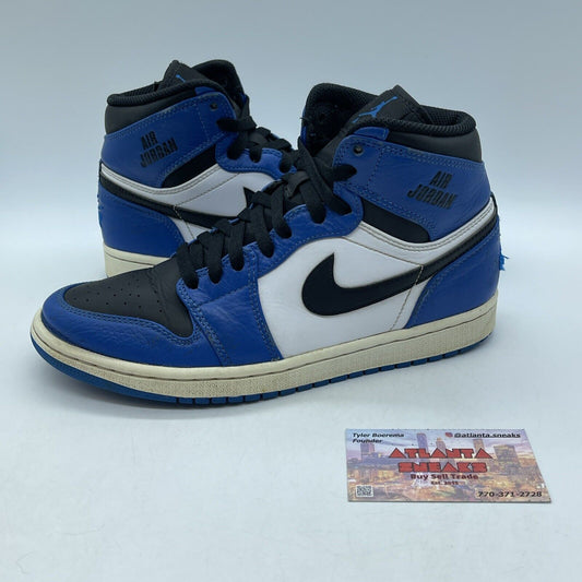 Size 8 - Air Jordan 1 Rare Air Soar Blue Black White Leather (332550-400)