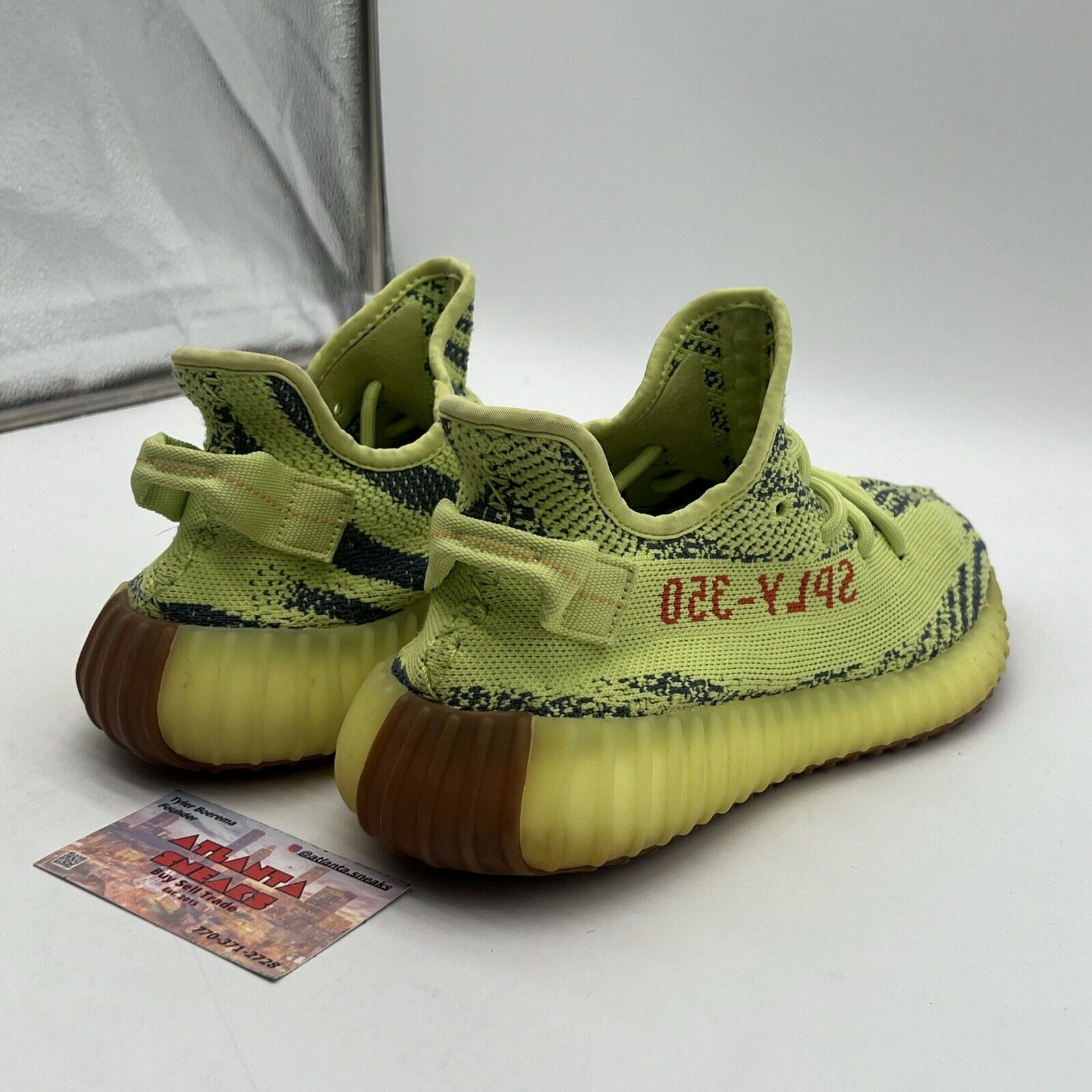 Size 8.5 - adidas Yeezy Boost 350 V2 Low Semi Frozen Yellow (B37572)