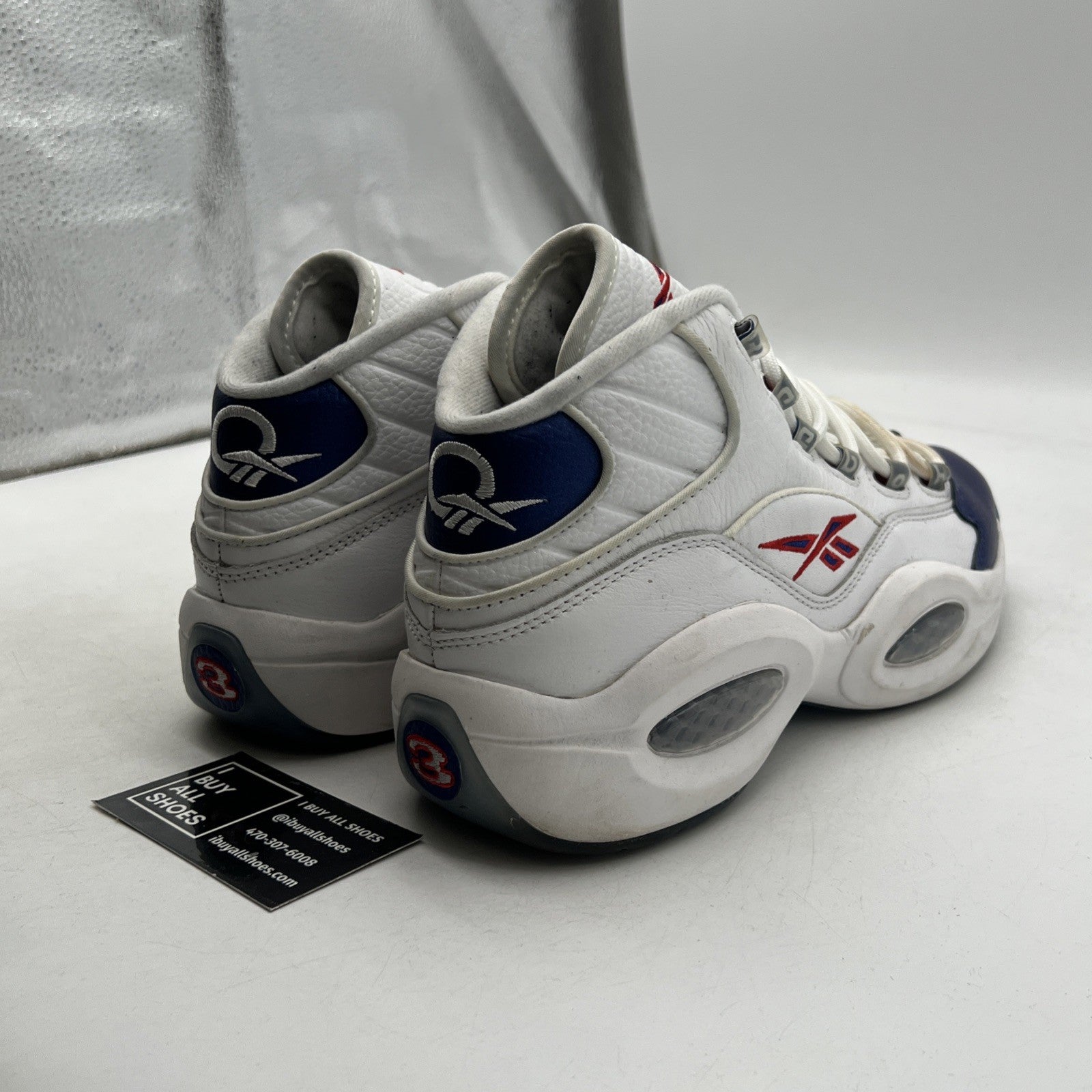 Size 9 - Reebok Question 2022 Mid Blue Toe (GX0227)