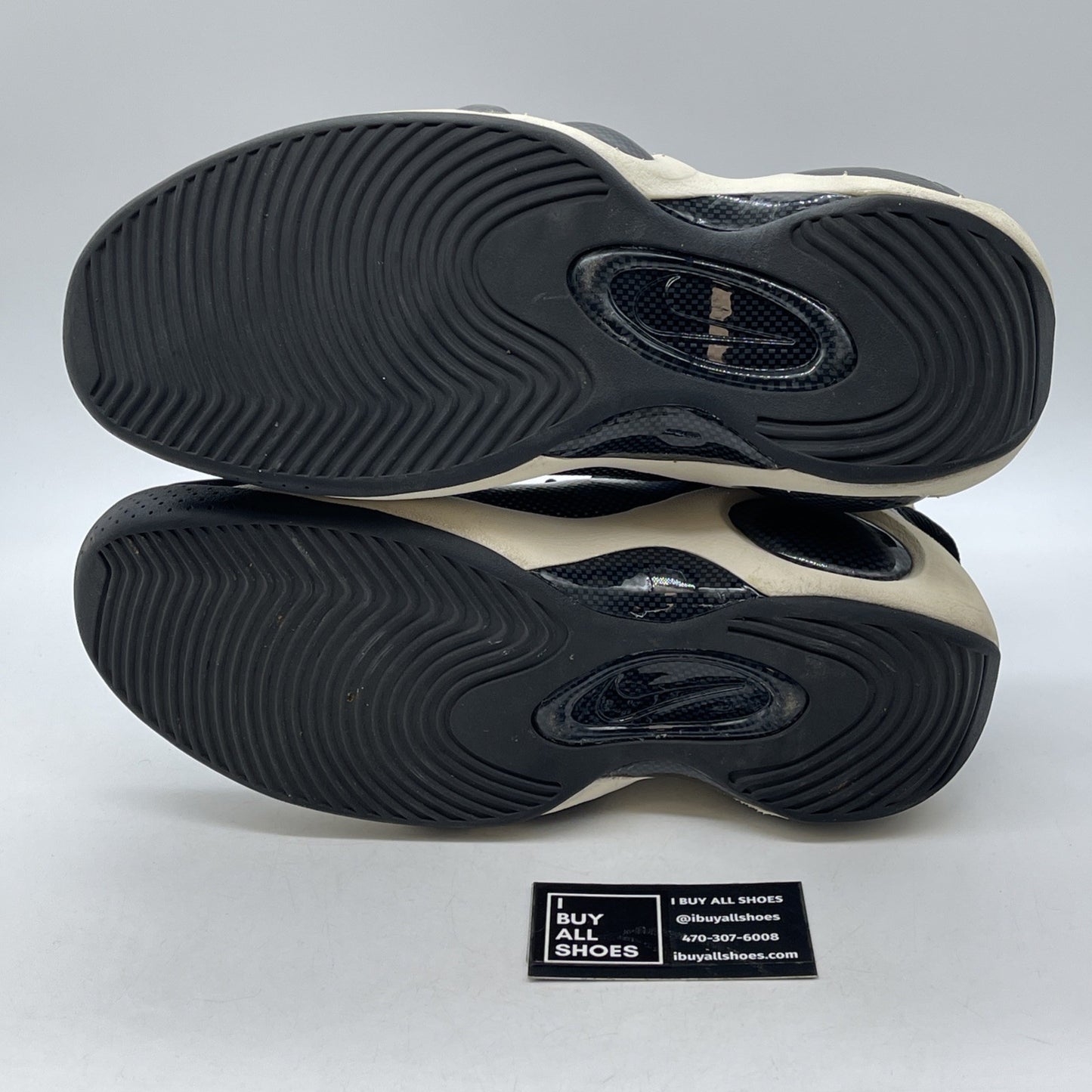 Size 12 - Nike Air Zoom Flight 95 Hoops Black White Leather (DX3955-100)