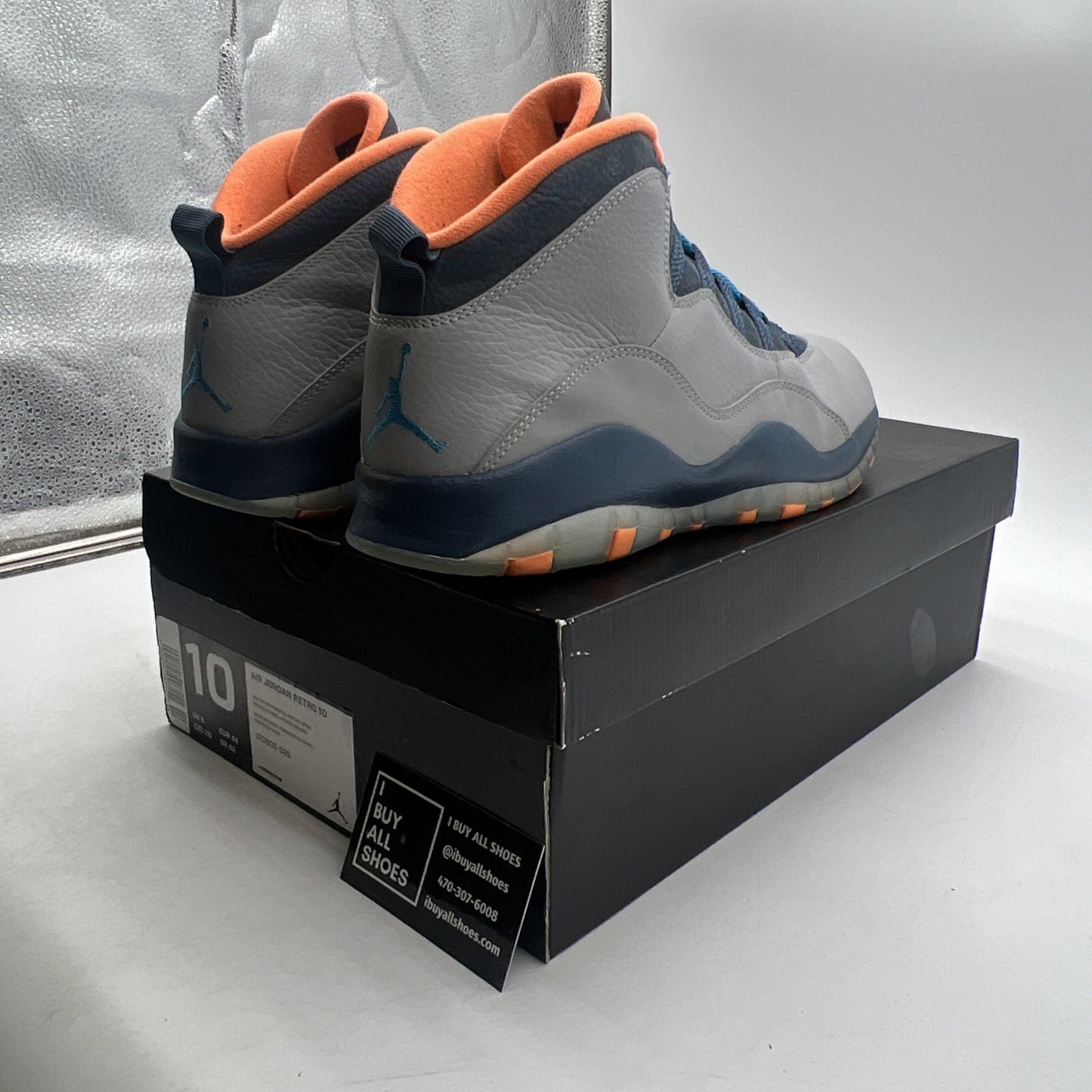 Size 10 - Air Jordan 10 Retro Bobcats (310805-026)