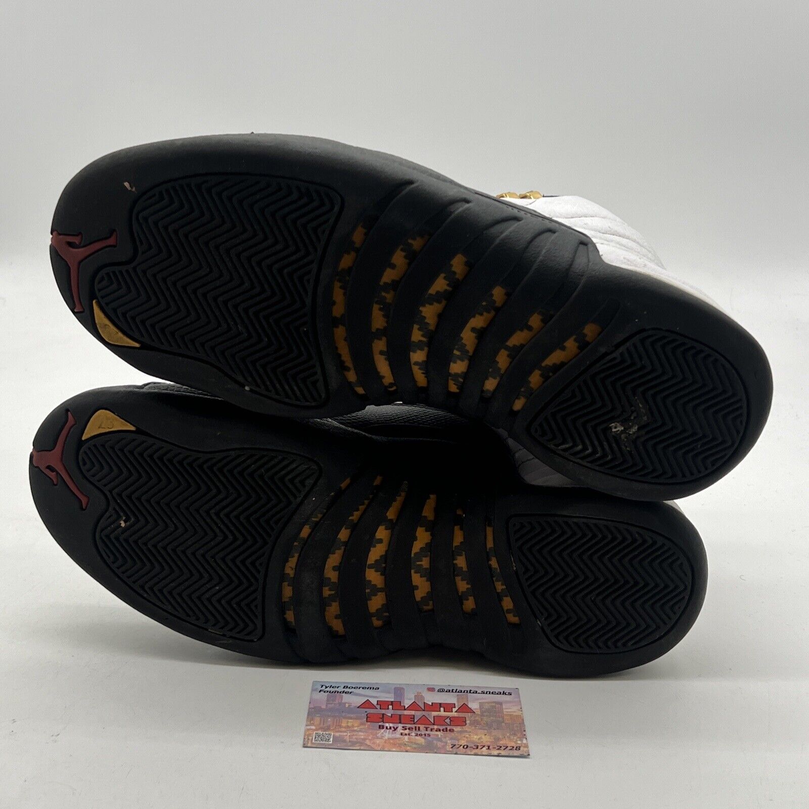 Size 9.5 - Air Jordan 12 Retro taxi release 2013 (130690-125)