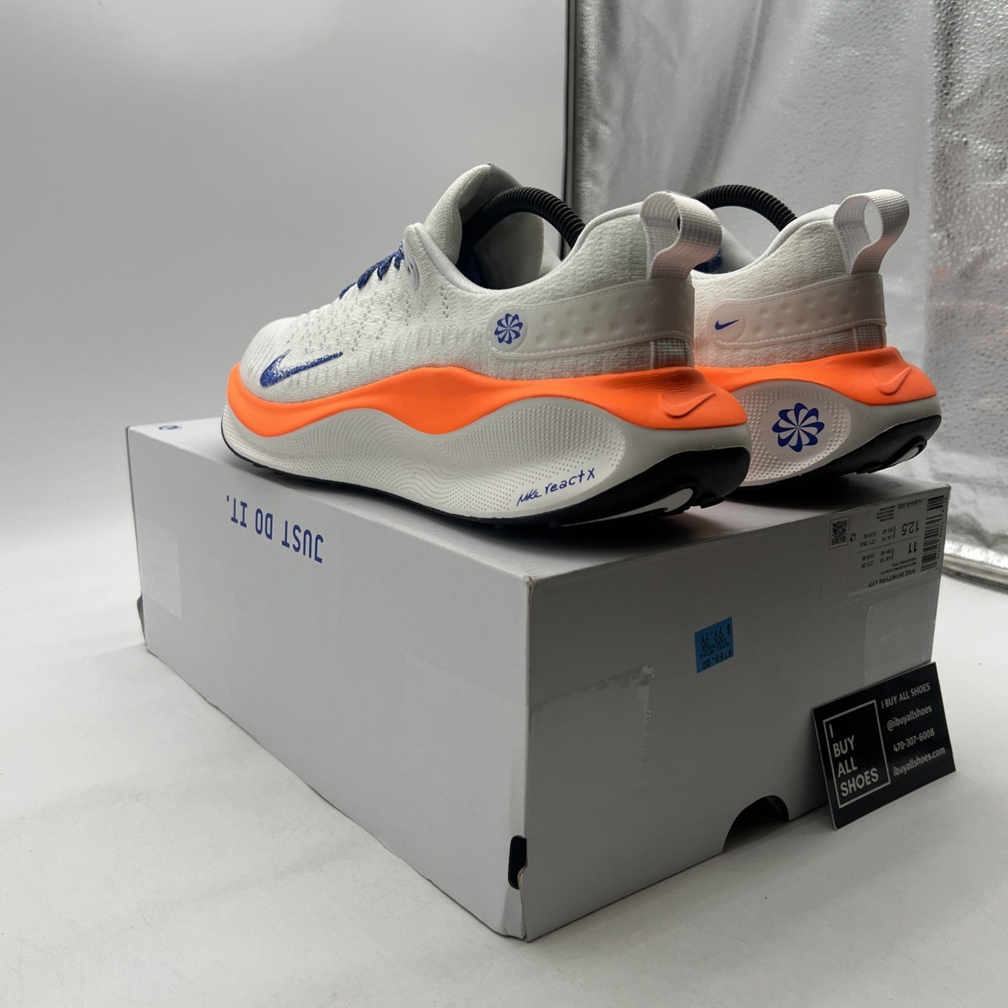 Size 11 - Nike ReactX Infinity Run 4 Blueprint Pack (HJ6648-900)