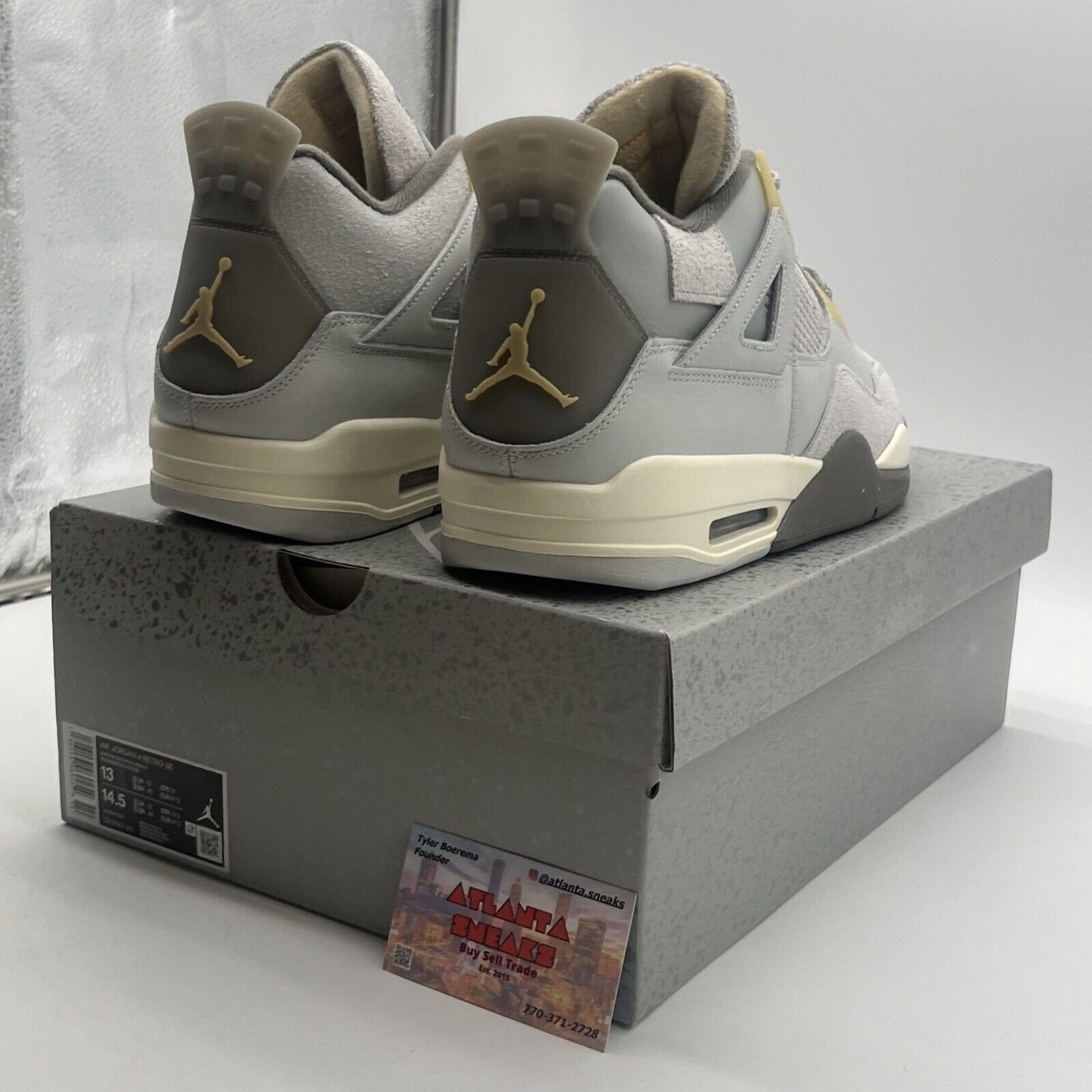 Size 13 - Air Jordan 4 Retro SE Low Craft (DV3742-021)