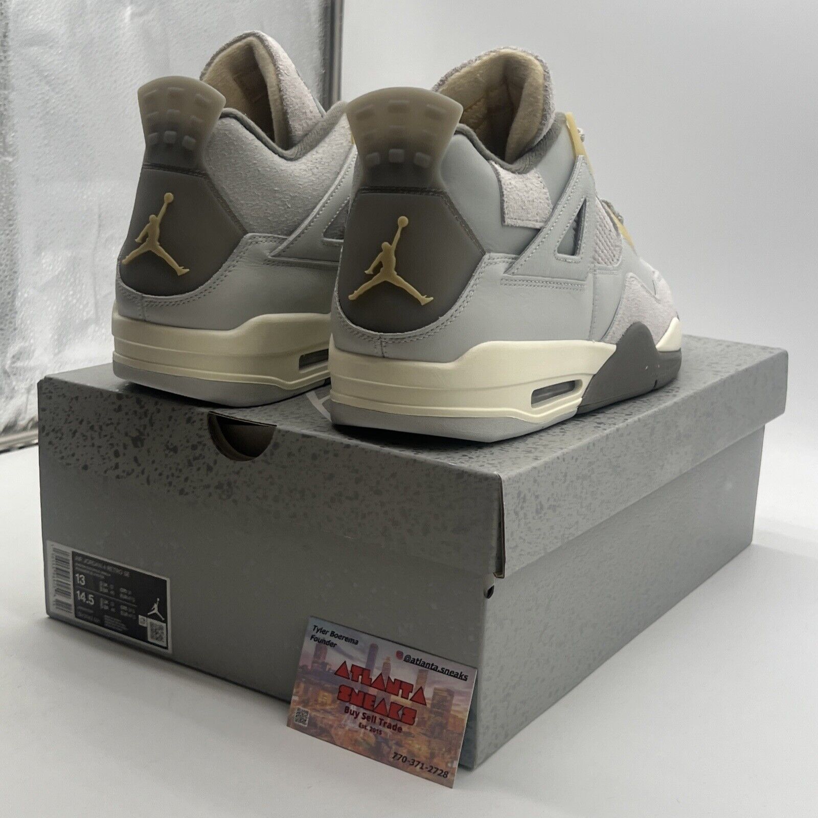 Size 13 - Air Jordan 4 Retro SE Low Craft (DV3742-021)