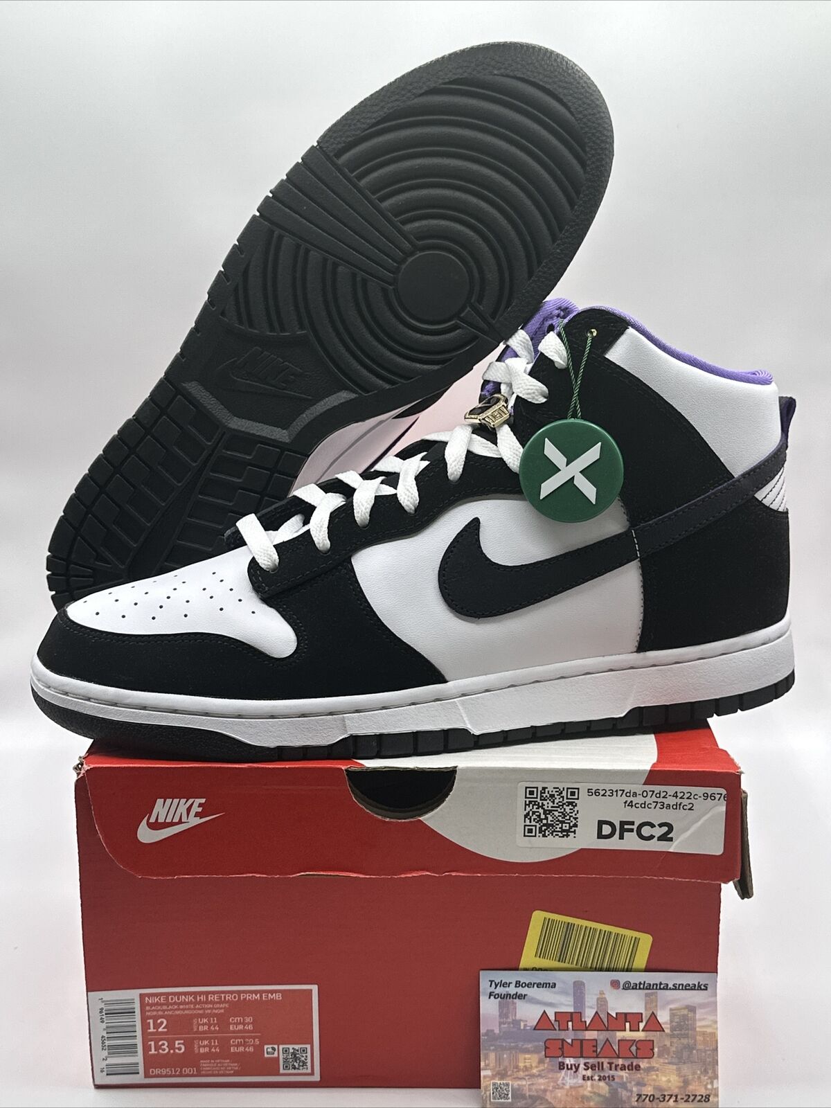 Size 12 - Nike Dunk High World Champ