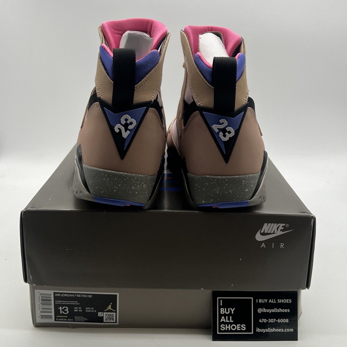 Size 13 - Air Jordan 7 Retro SE Sapphire (DJ2636-204)