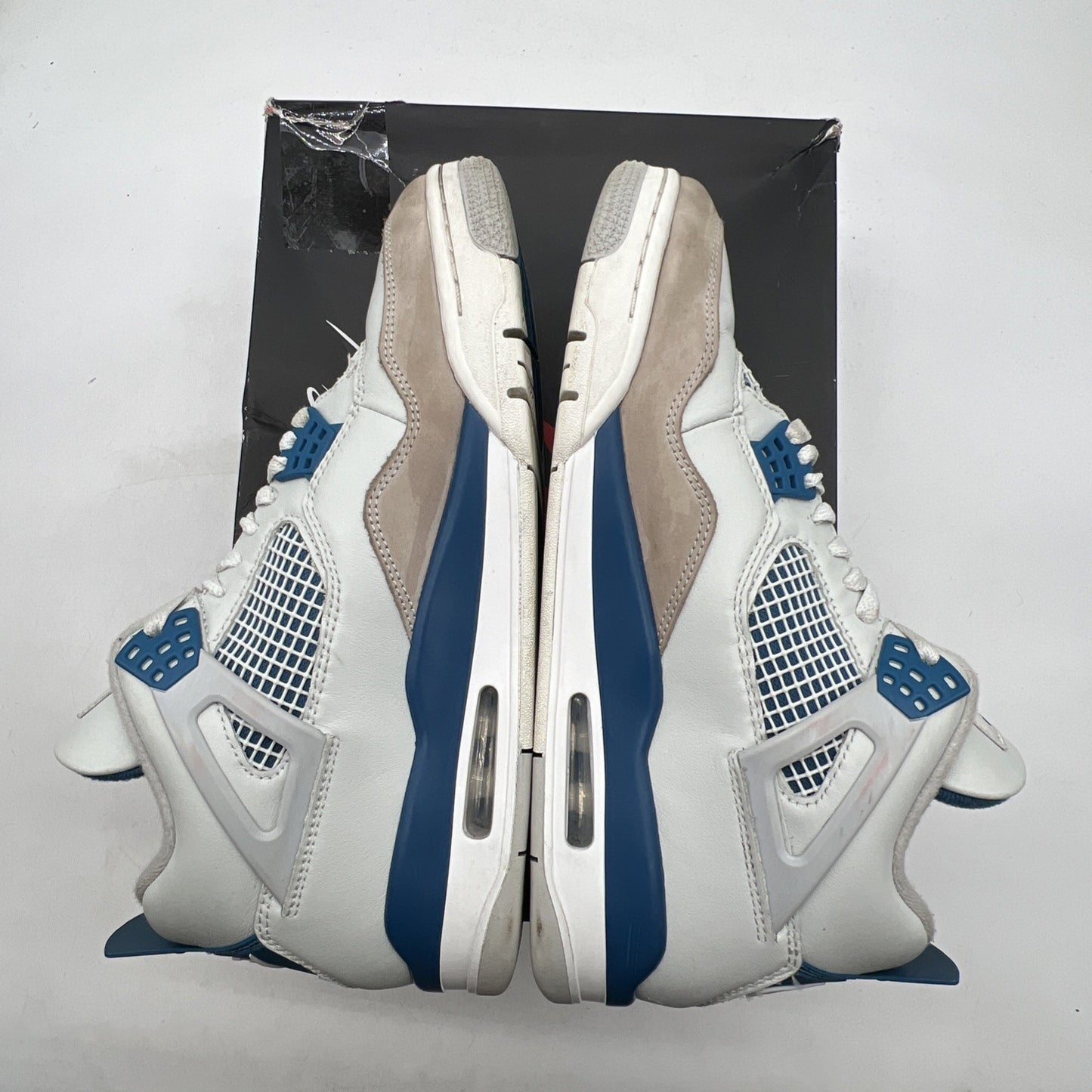 Size 10.5 - Air Jordan 4 Retro 2024 Military Blue (FV5029-141)