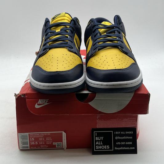 Size 15 - Nike Dunk Low Michigan 2021 (DD1391-700)