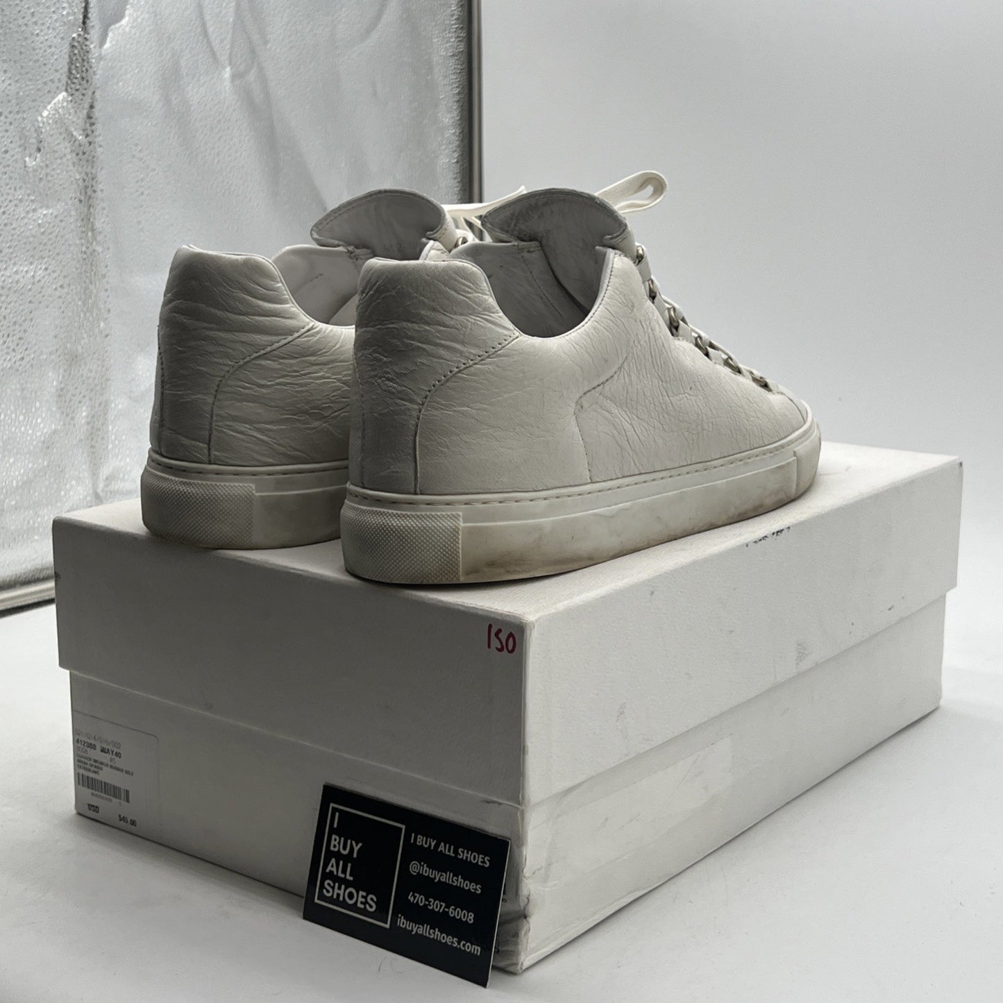 Size 45 - Balenciaga Triple S Sneaker White W (412380-WAY40-9008)
